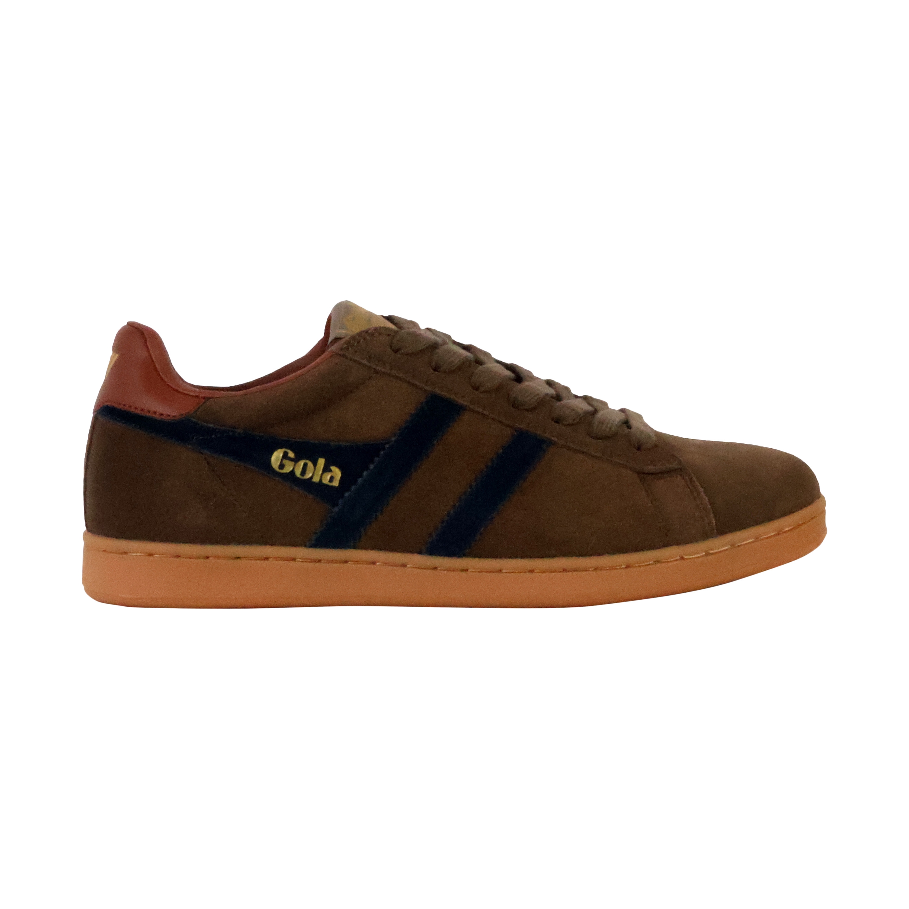 Leather sneakers equipe ii suede GOLA
