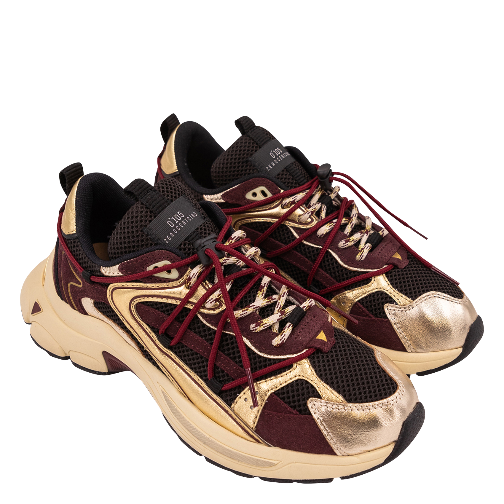 Baskets basses  0'105 Prune