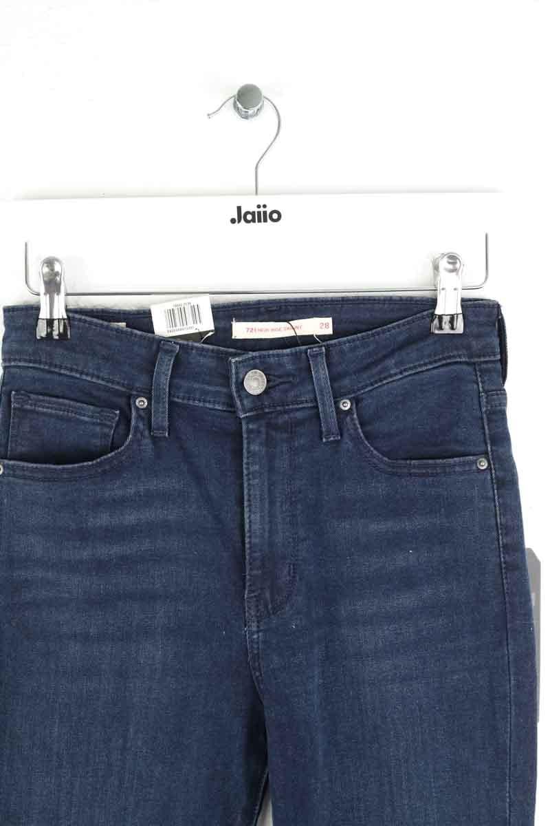 Cotton skinny jeans LEVI'S - Seconde main Blue