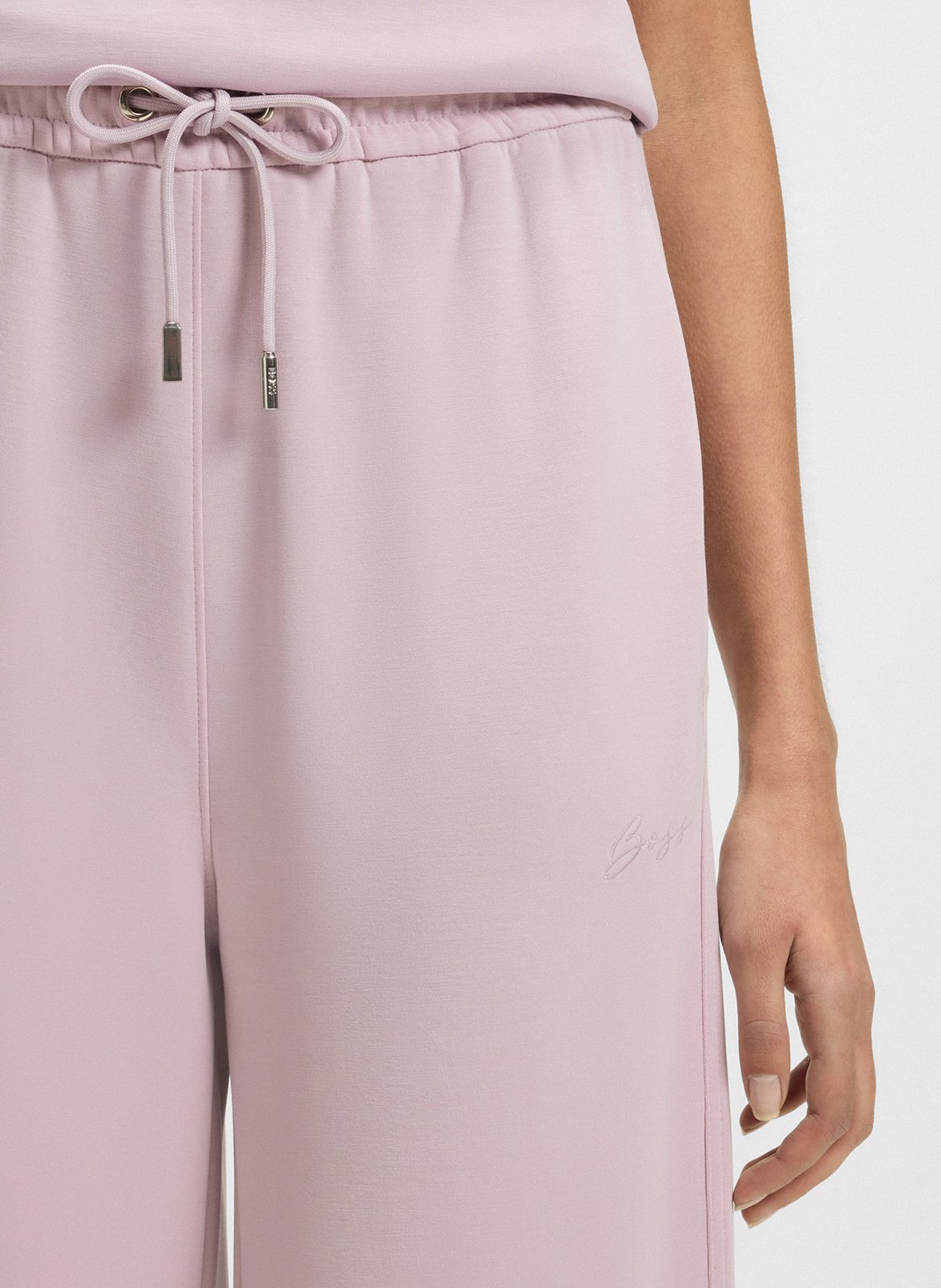 Pantalon large BOSS Violet