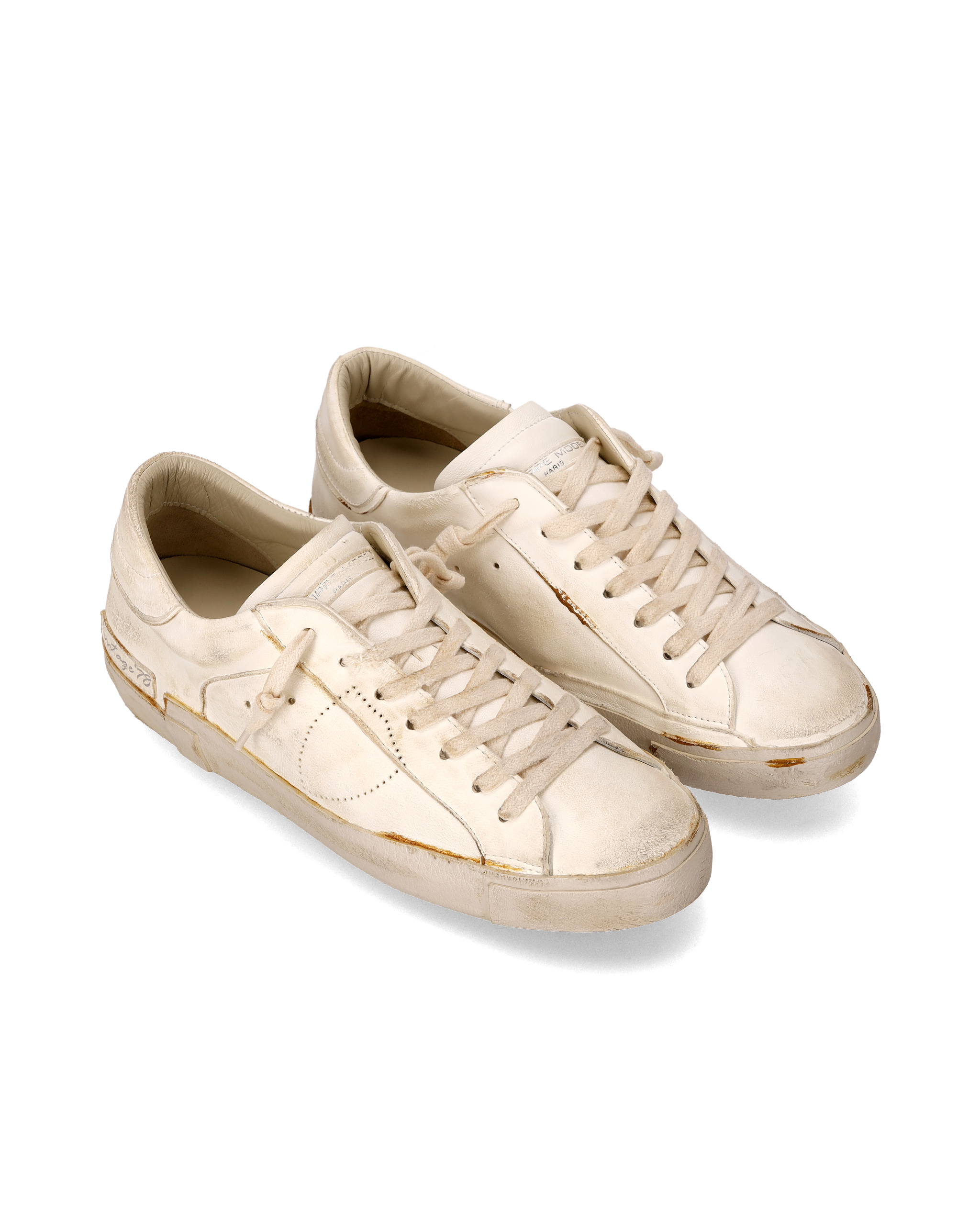 Tennis sneakers. PHILIPPE MODEL White
