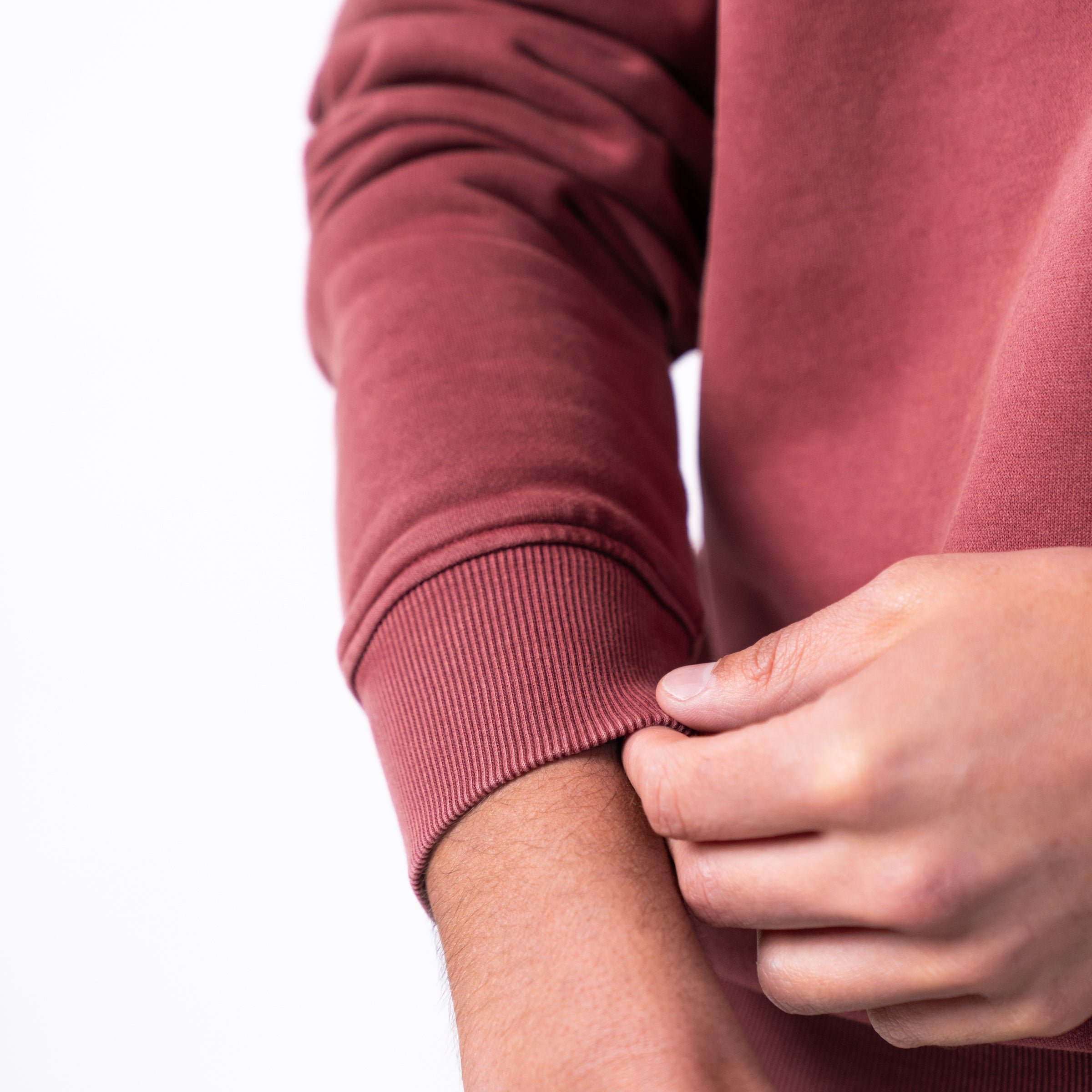 Organic cotton winter sweatshirt BILLYBELT Red