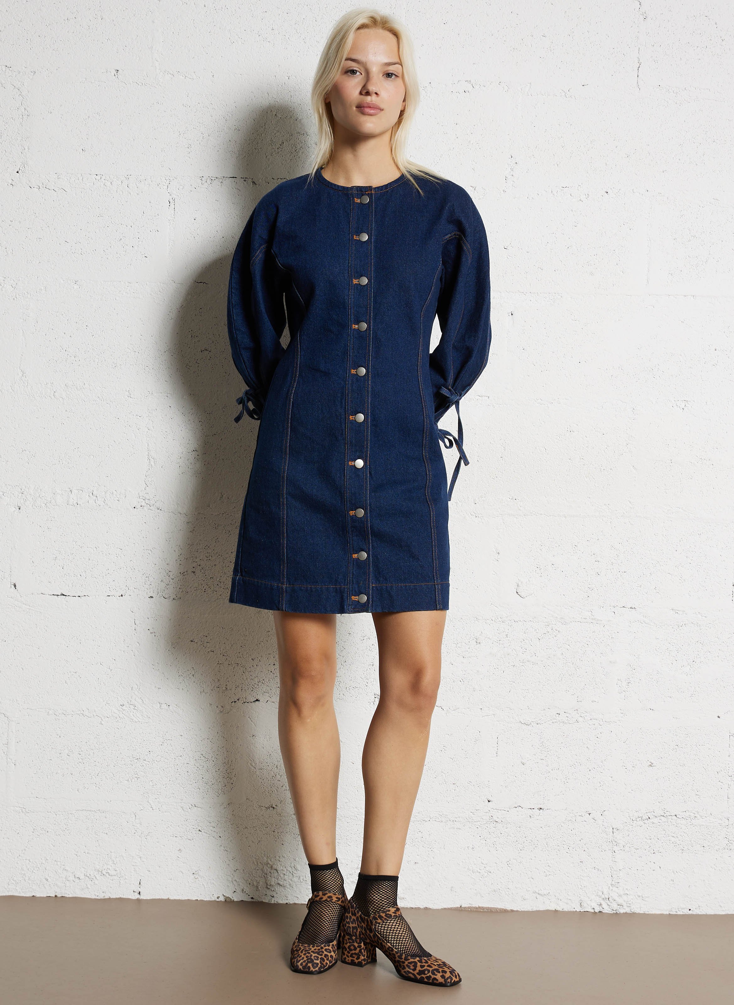 Suède pumps met print REQINS Bruin