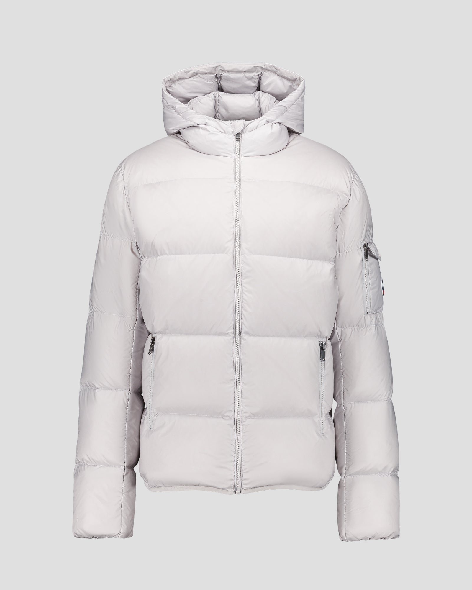 Java hooded puffer jacket for extreme cold JOTT Grey
