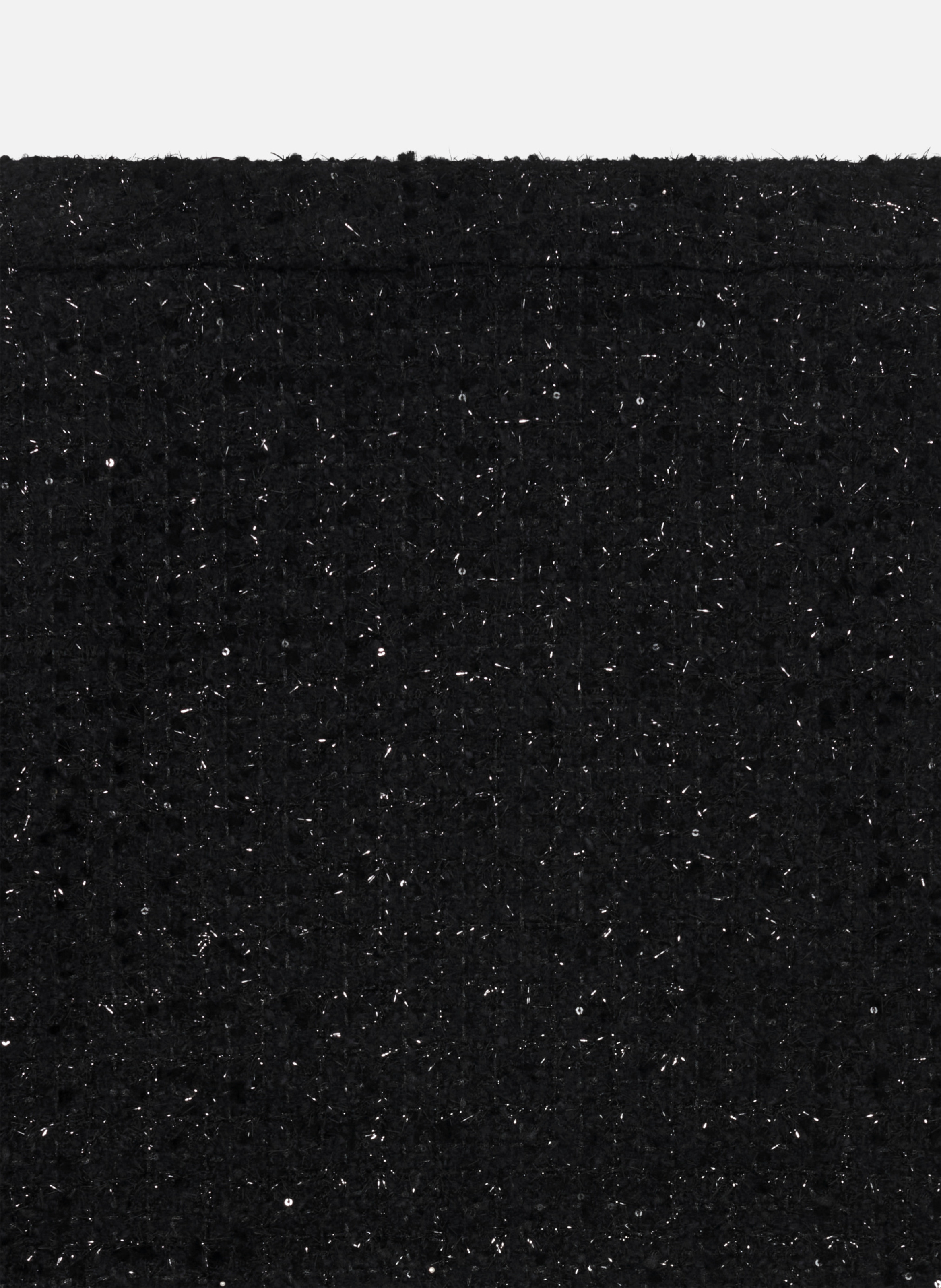 Short skirt in shiny tweed THE KOOPLES Black