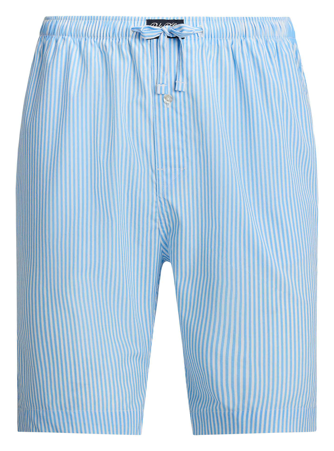 Striped cotton pajama shorts POLO RALPH LAUREN Blue