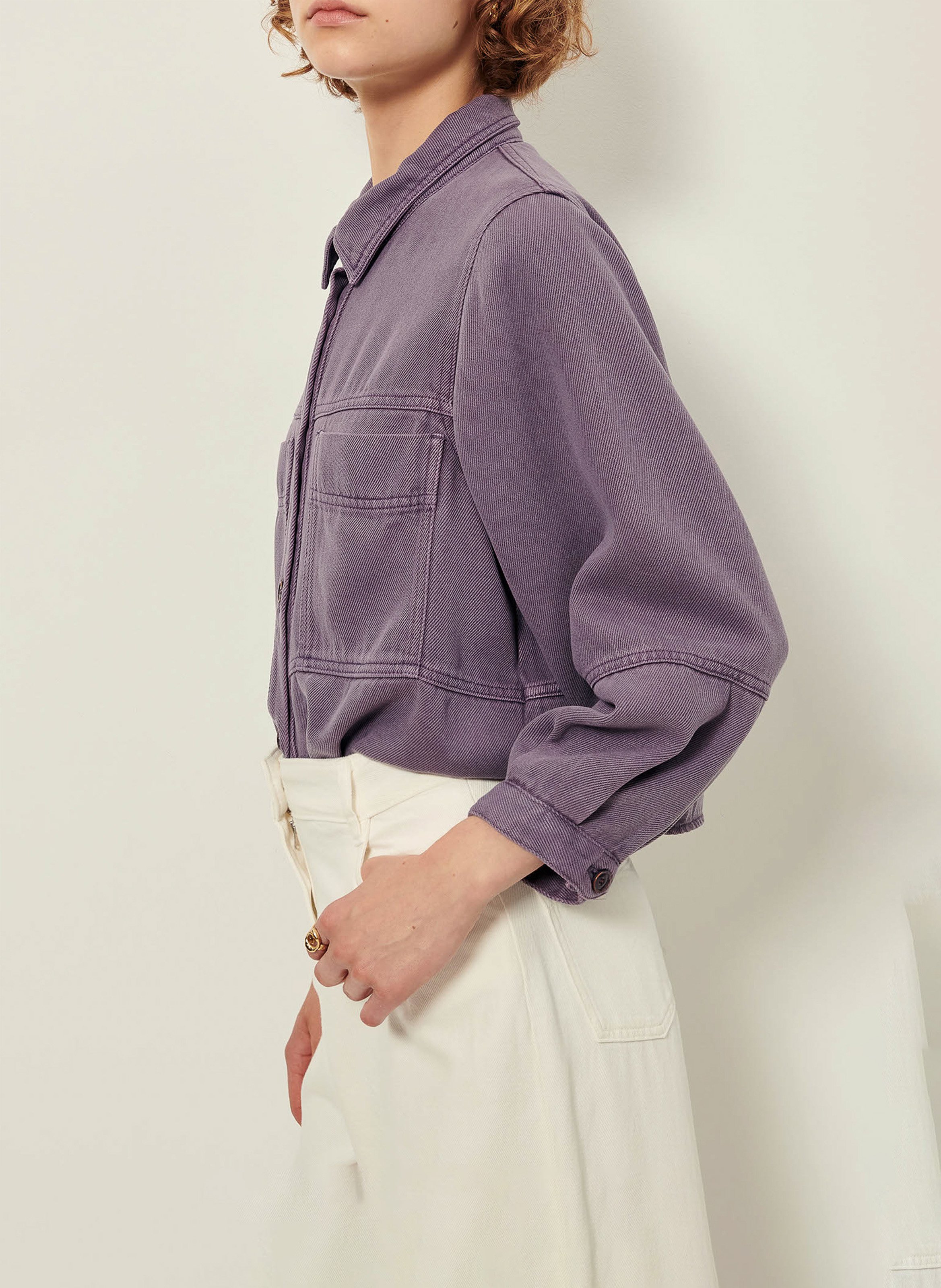 Veste col classique en jean SESSUN Morado