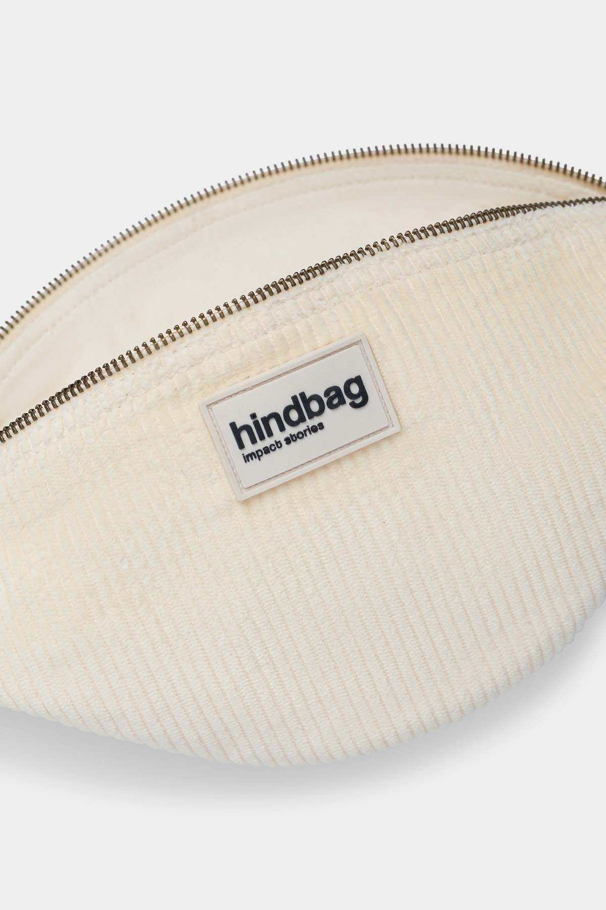 Cotton waist bag HINDBAG Beige