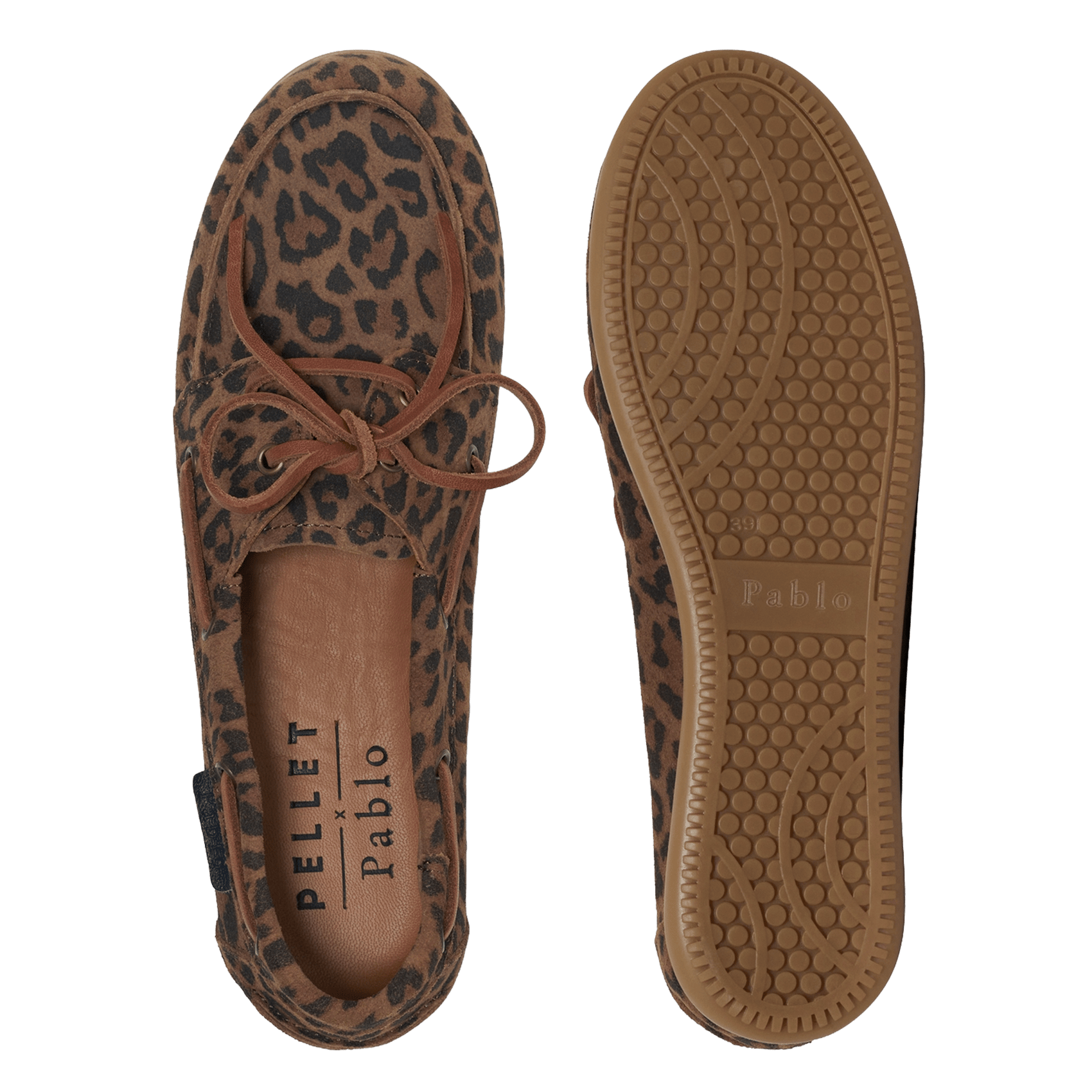 Luipaard bootschoenen PABLO Beige