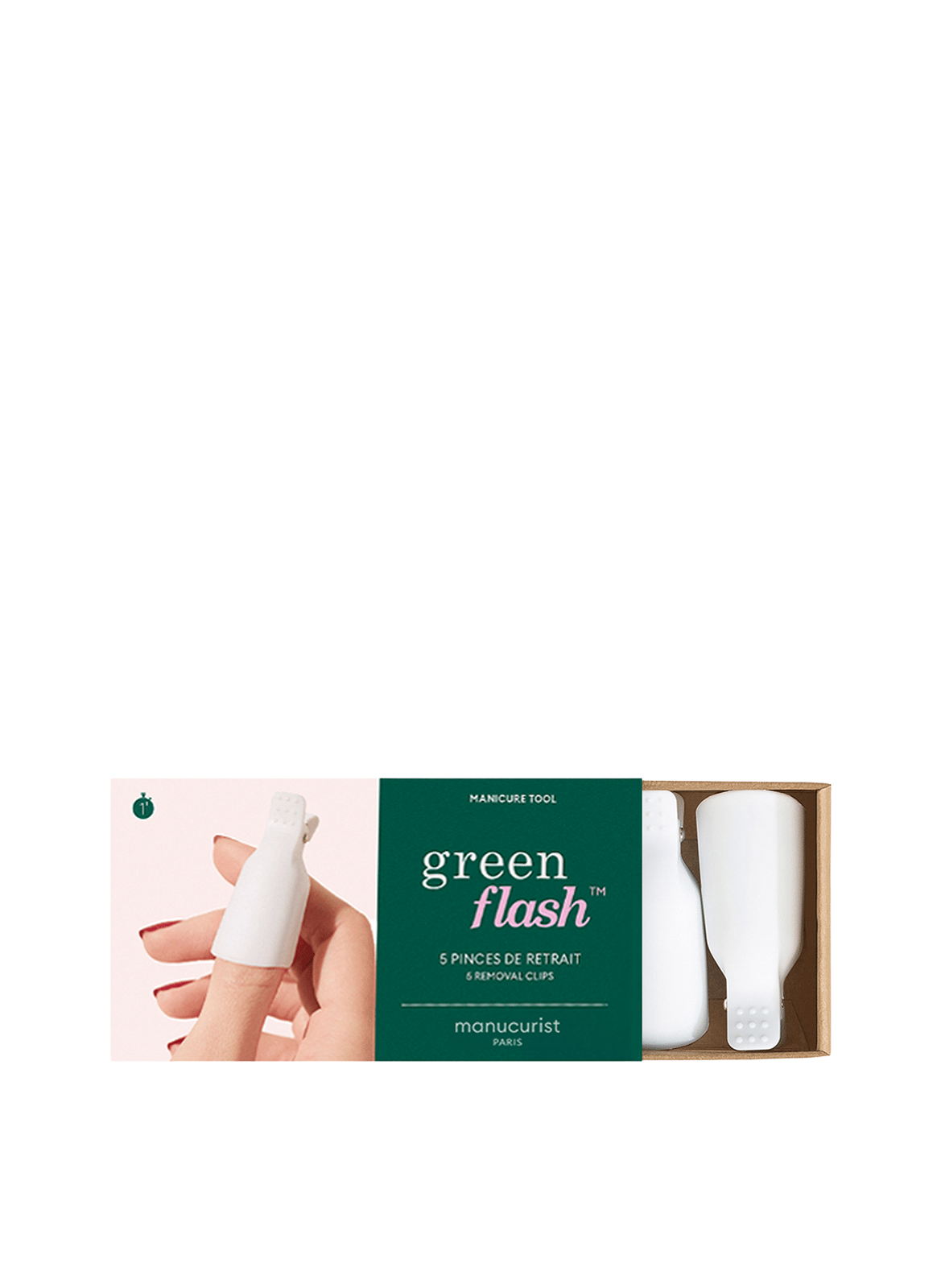 Remover clips x5 MANUCURIST No color