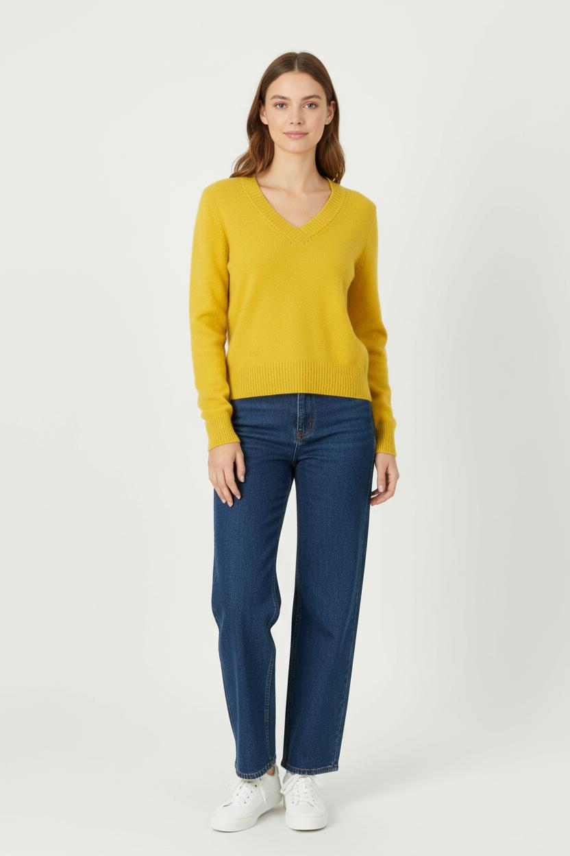 Maille COMPTOIR DES COTONNIERS - Seconde main Jaune