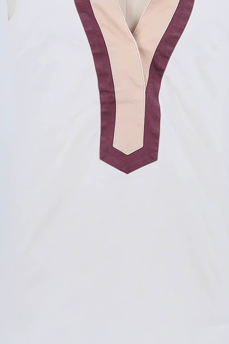 Robe TARA JARMON - Seconde Main Blanc