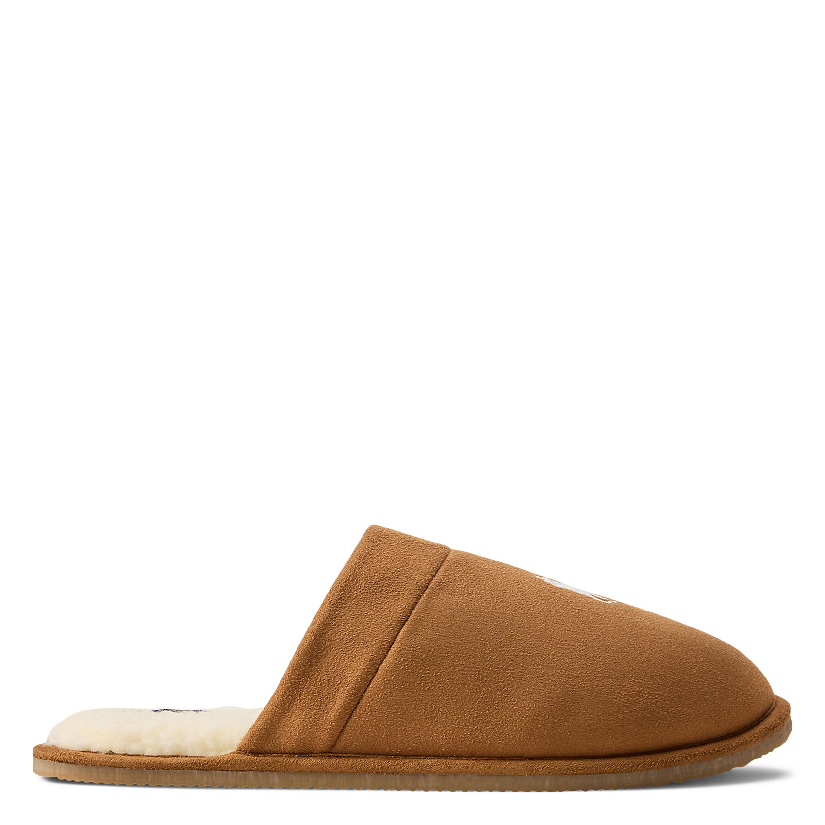 Slippers with logo detail POLO RALPH LAUREN Brown