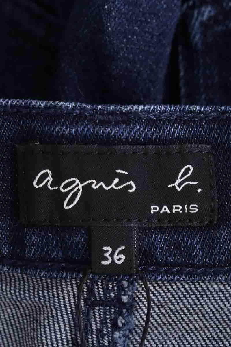 Straight jeans AGNES B. - Seconde Main Blue