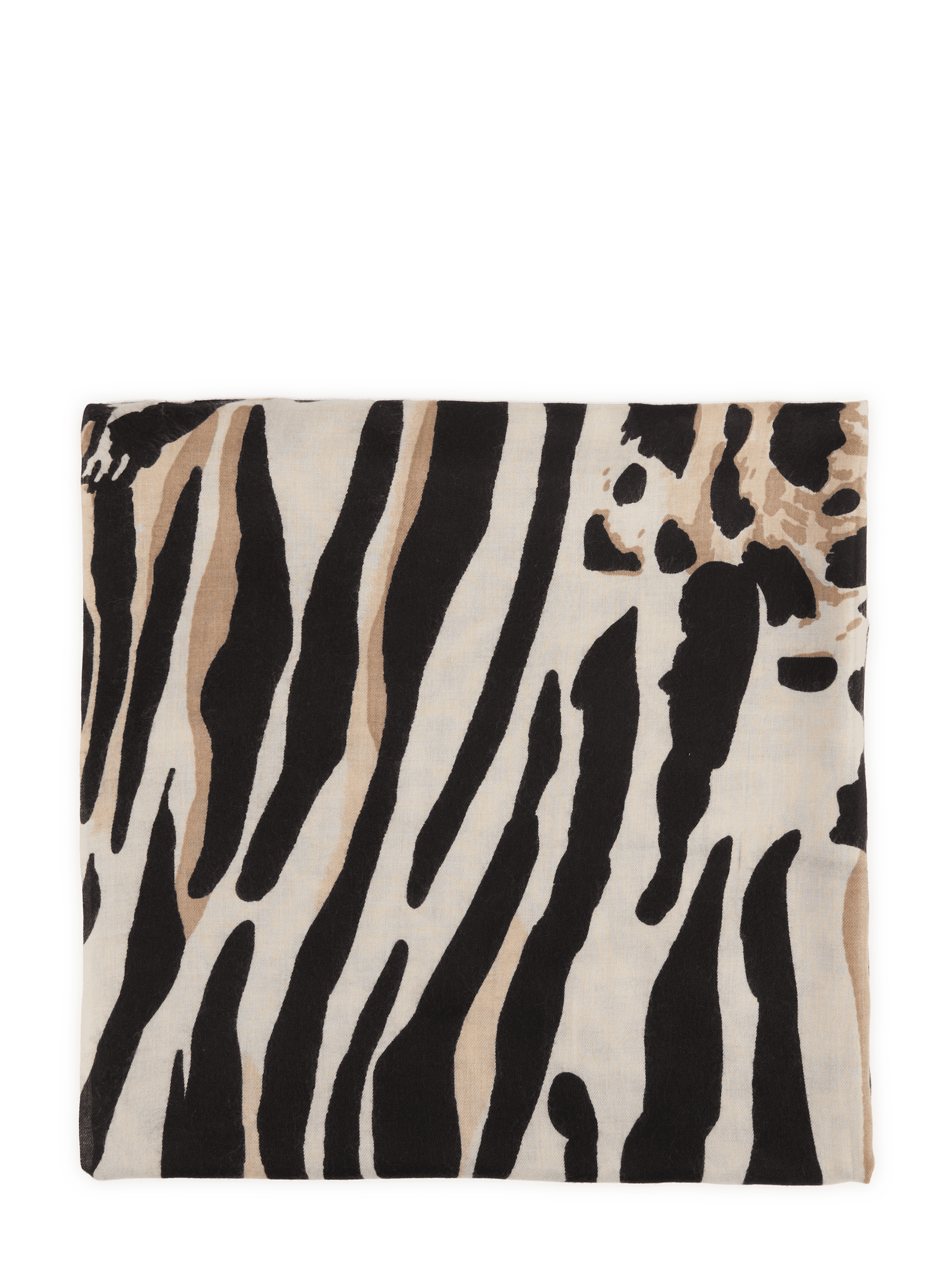 Patterned scarf AU PRINTEMPS PARIS Multicolored