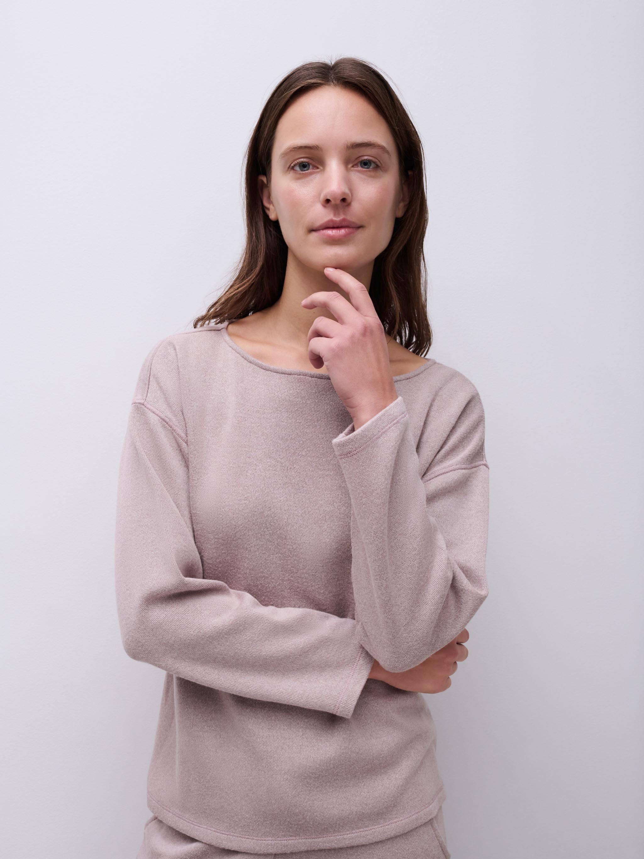 Long-sleeve T-shirt CHANTELLE Brown