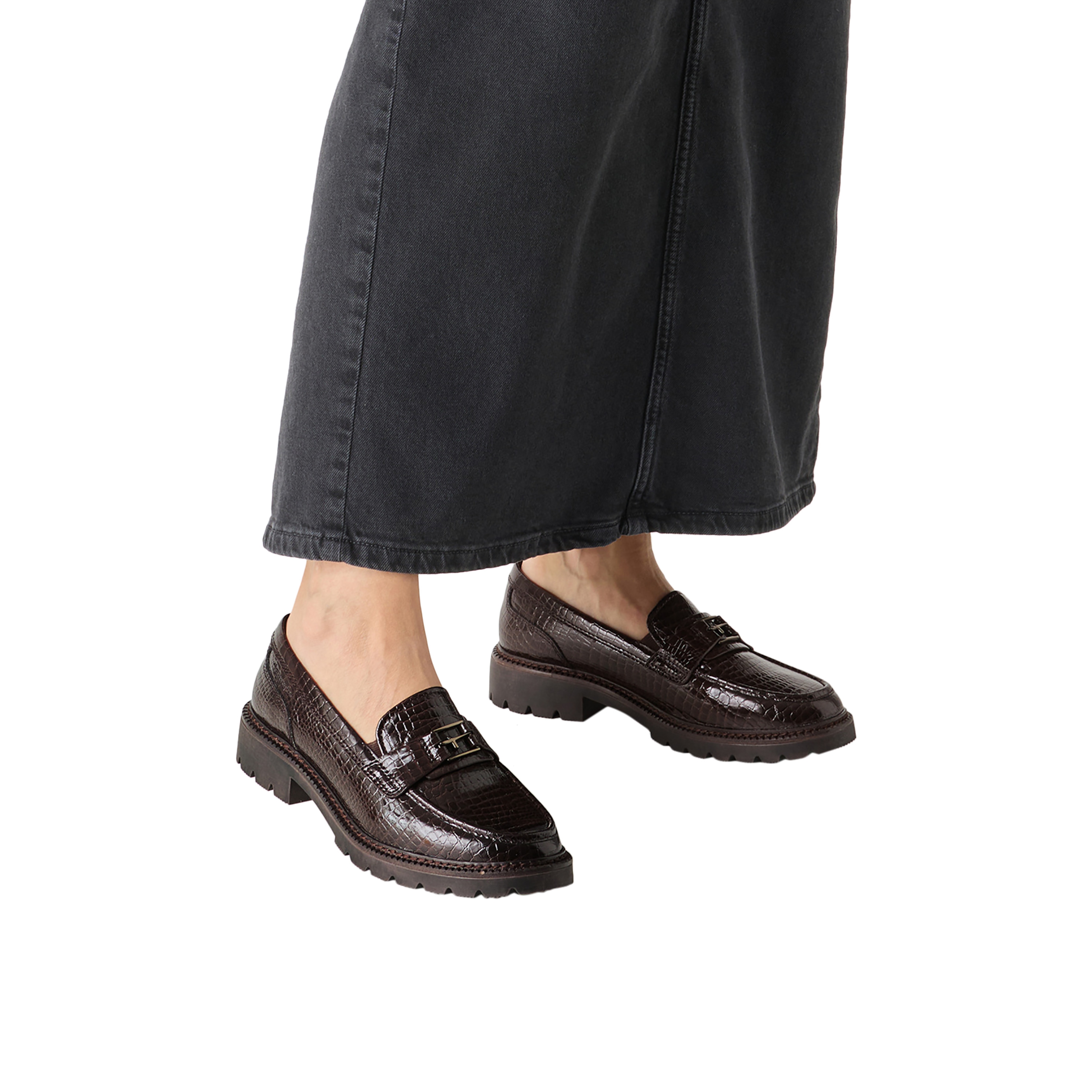 Mocassin à enfiler TAMARIS Marron