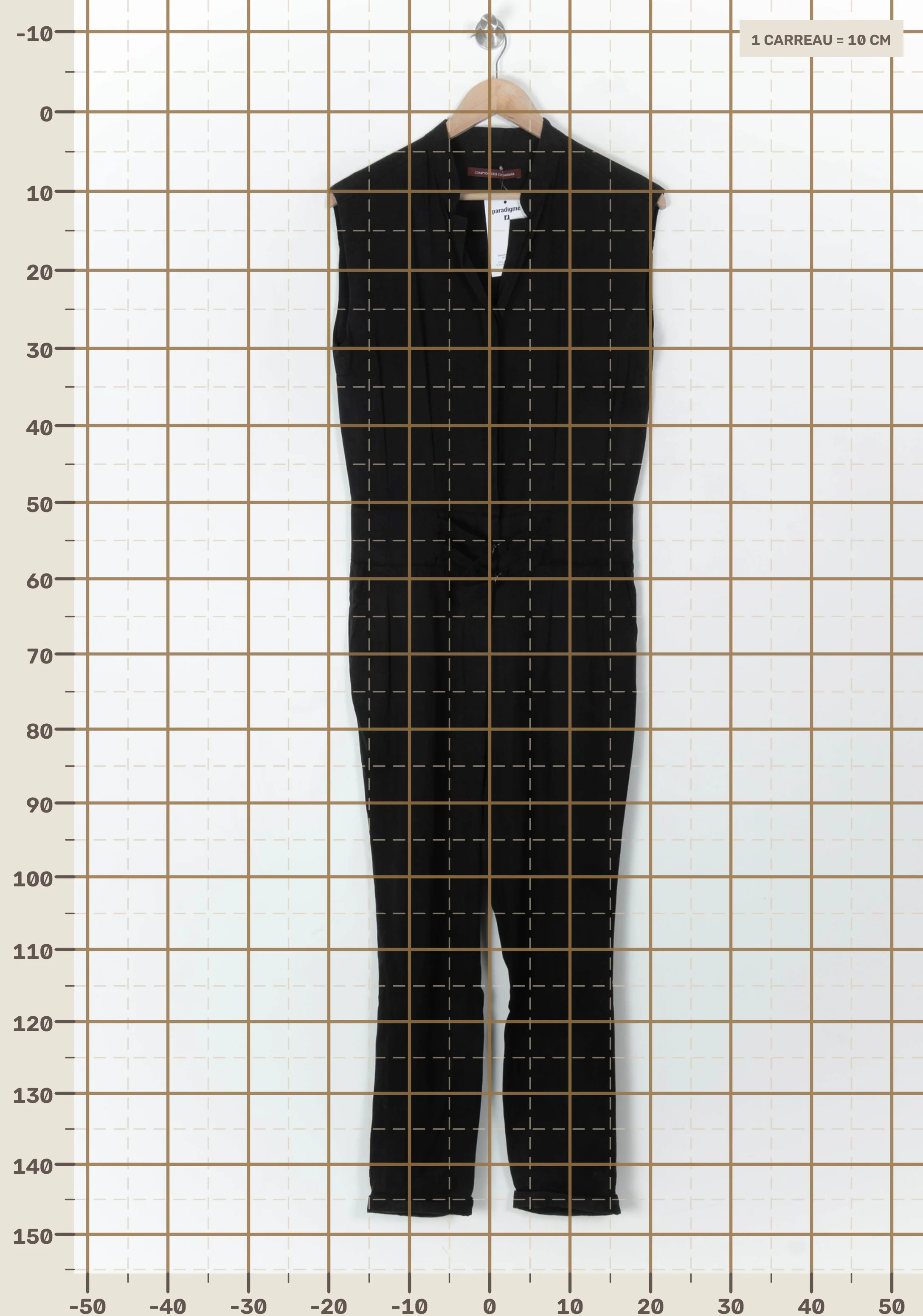 Jumpsuit COMPTOIR DES COTONNIERS - Seconde main Black
