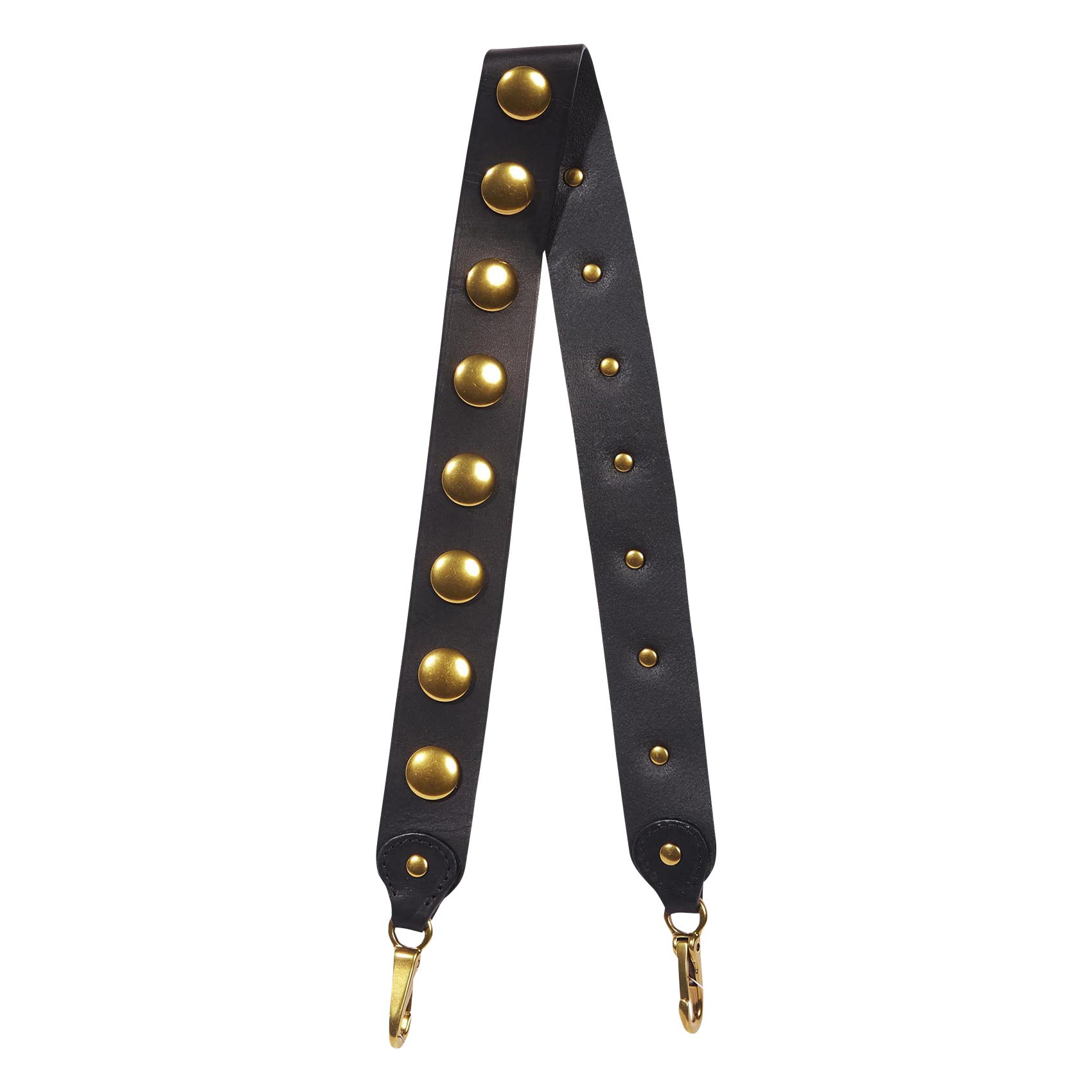 Studded leather strap JEROME DREYFUSS Black