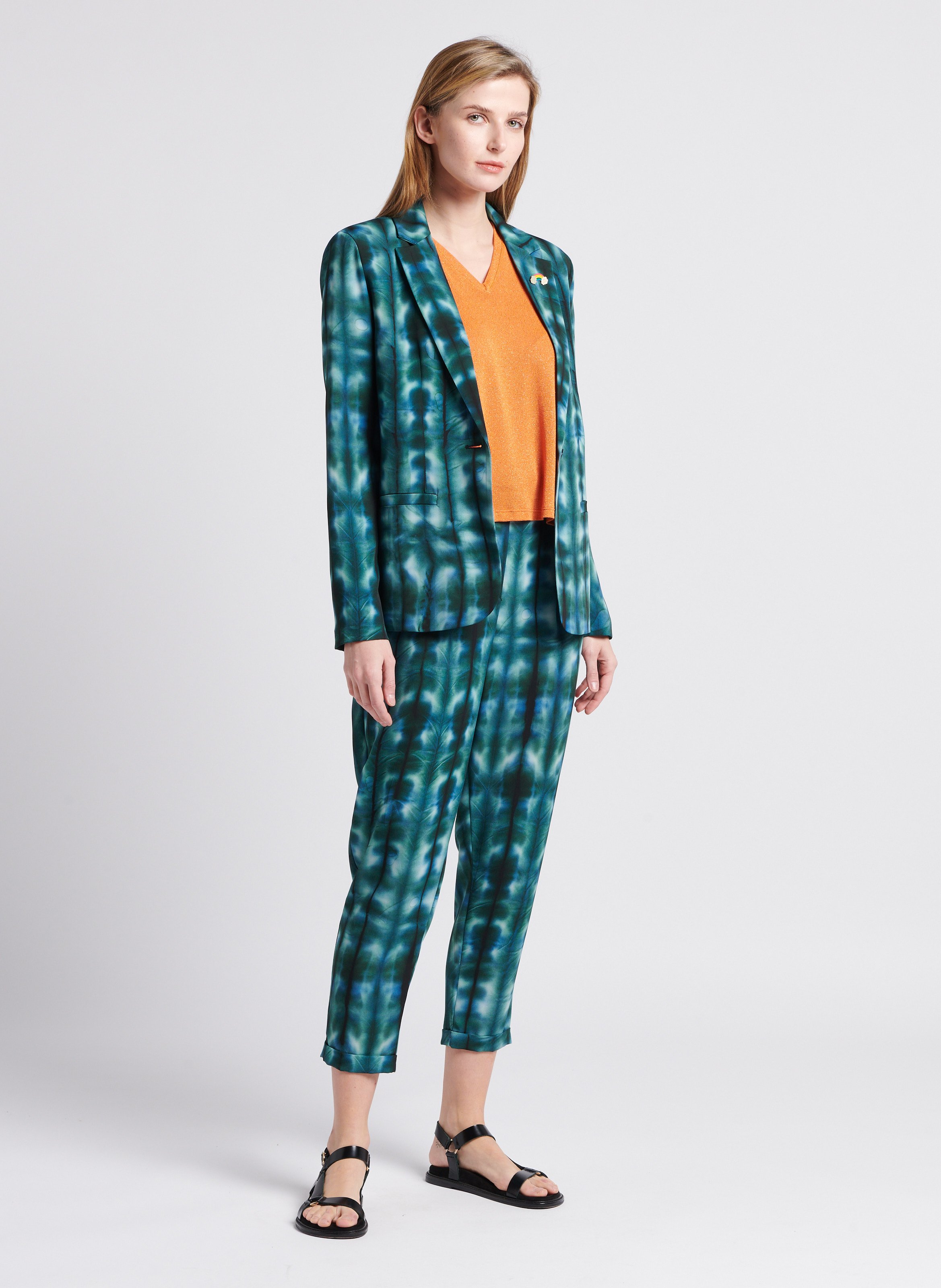 7/8 pants PLEASE Blue