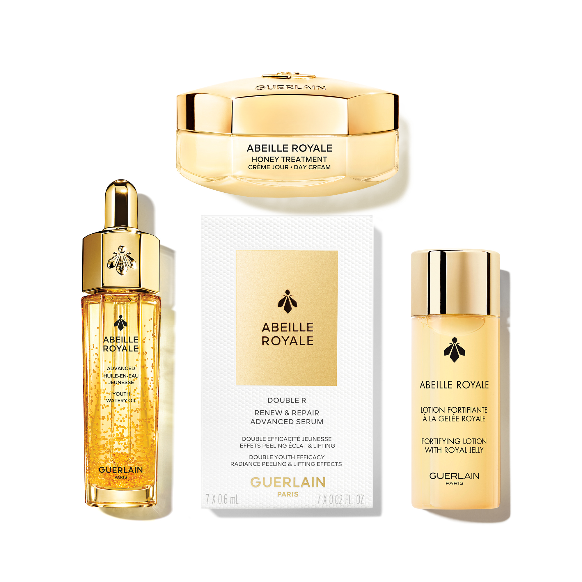 COFFRET ABEILLE ROYALE Le Programme Anti-Âge Honey Treatment Crème Jour GUERLAIN No color