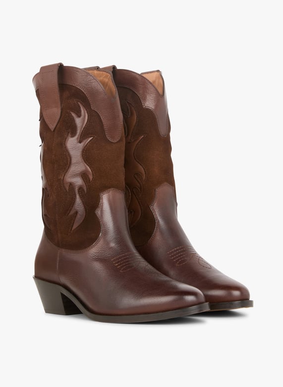 Ary Lederstiefel Muskat Marron 417 Anthology Paris Damen WANDA SHADOW MUSKAT MARRON 417 MUSKAT MARRON 417 Place des Tendances Deutschland