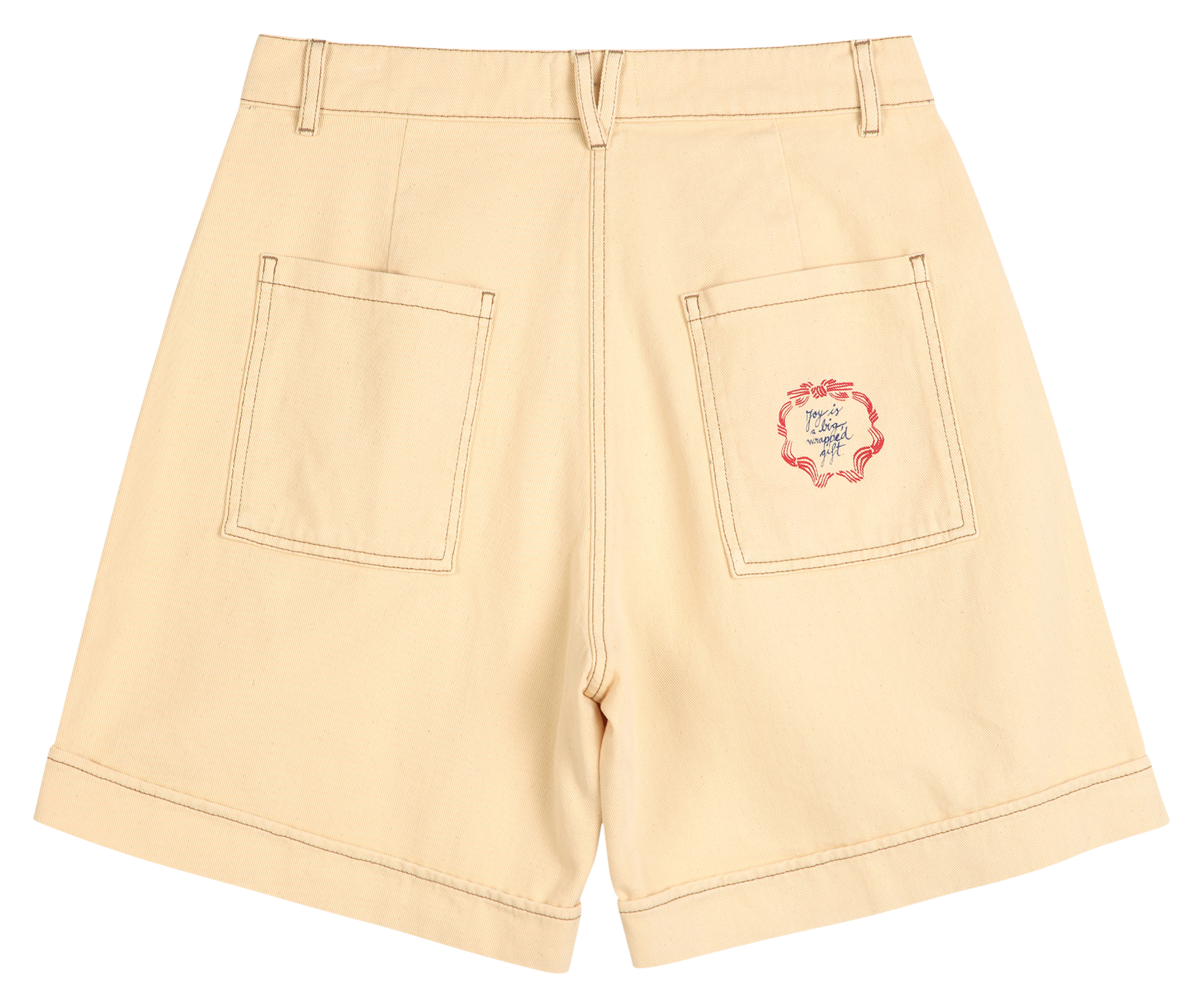 Grote bermuda van biologisch katoen BOBO CHOSES Geel