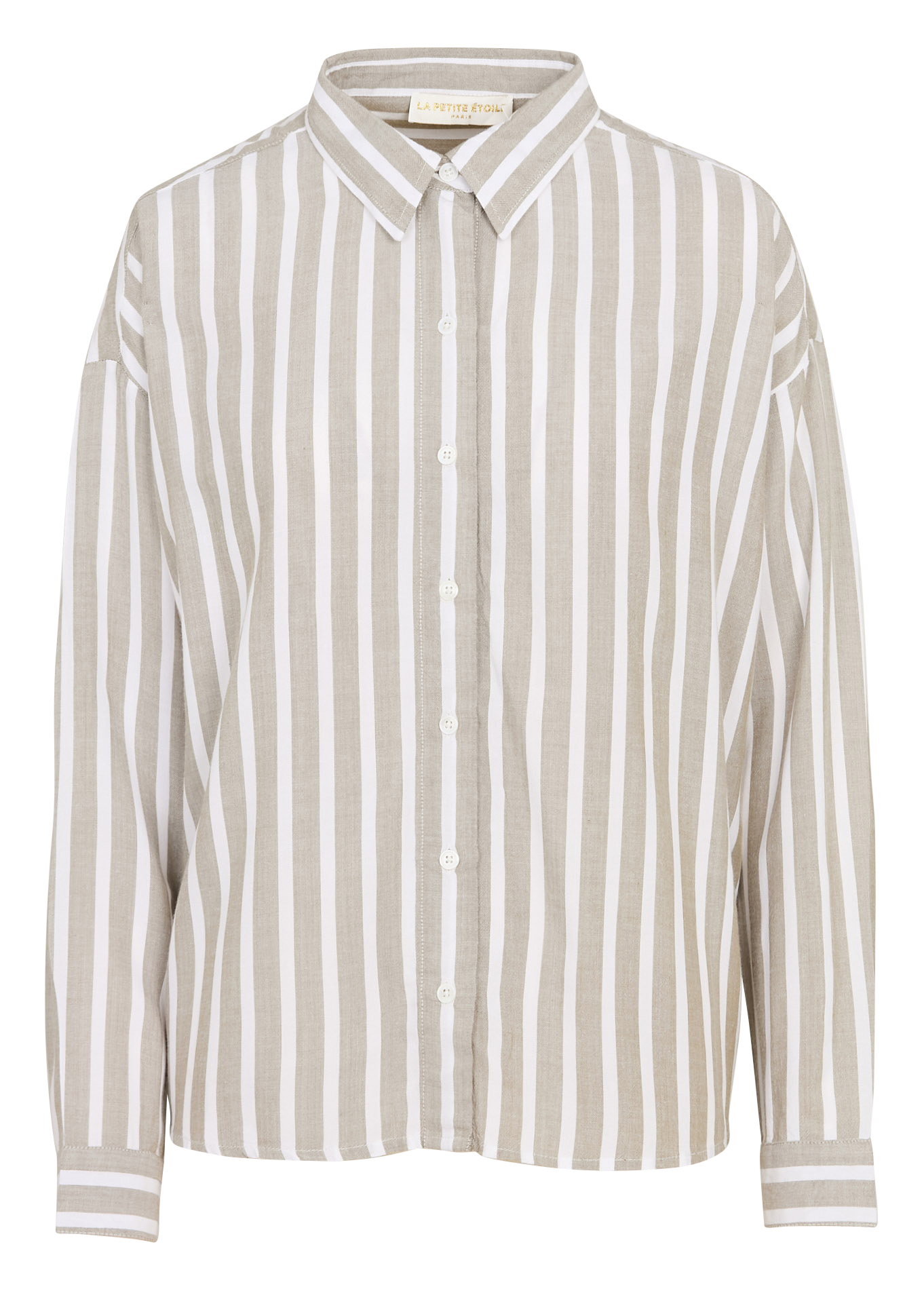 Chemise col classique droite rayée LA PETITE ETOILE Multicolore