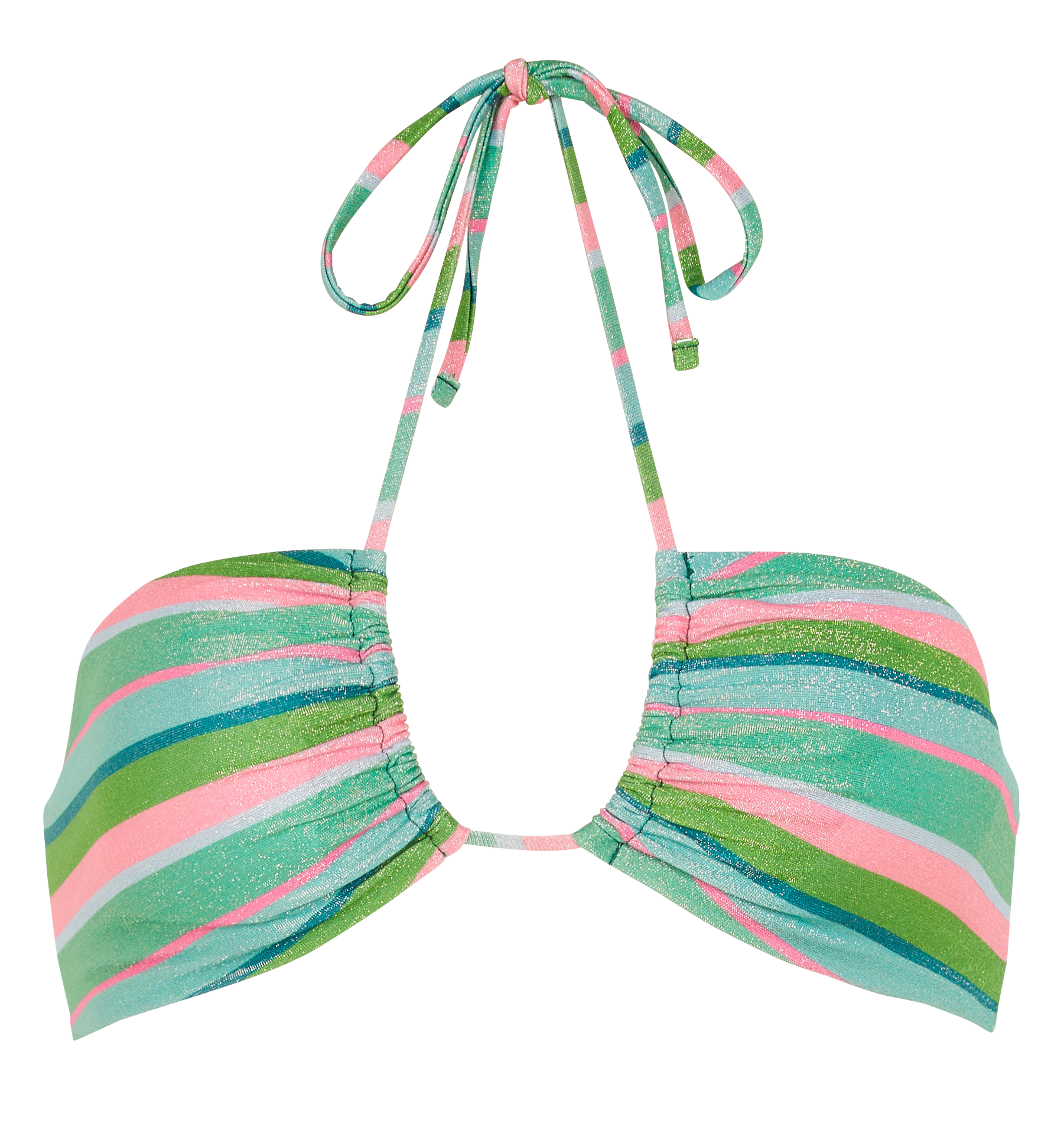 Haut de bikini à rayures ROBIN COLLECTION Multicolore