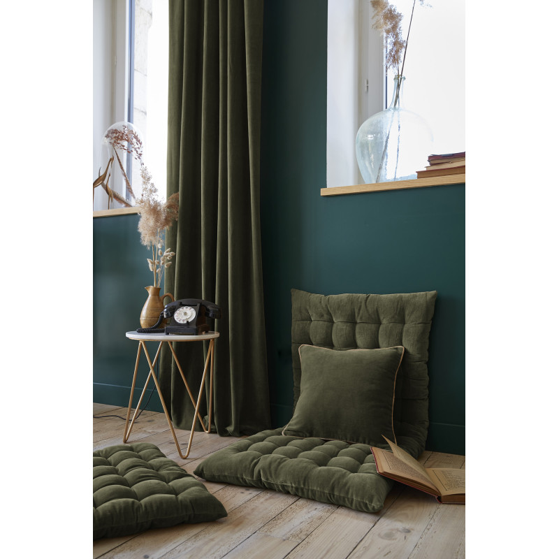 Blackout and Thermal Curtains L'EFFET PAPILLON Green