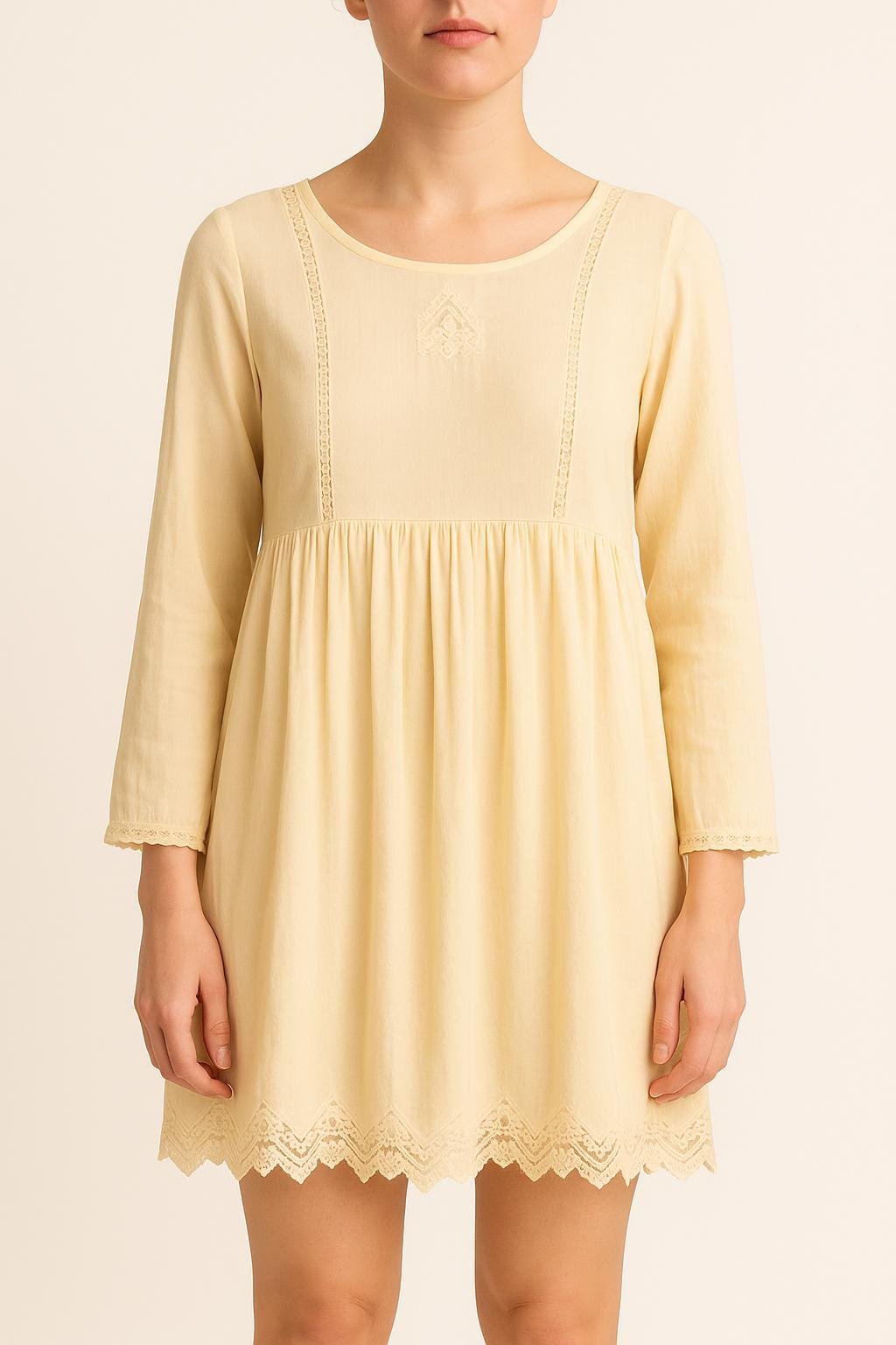 Midi dress LOUISE MISHA - Seconde Main Yellow