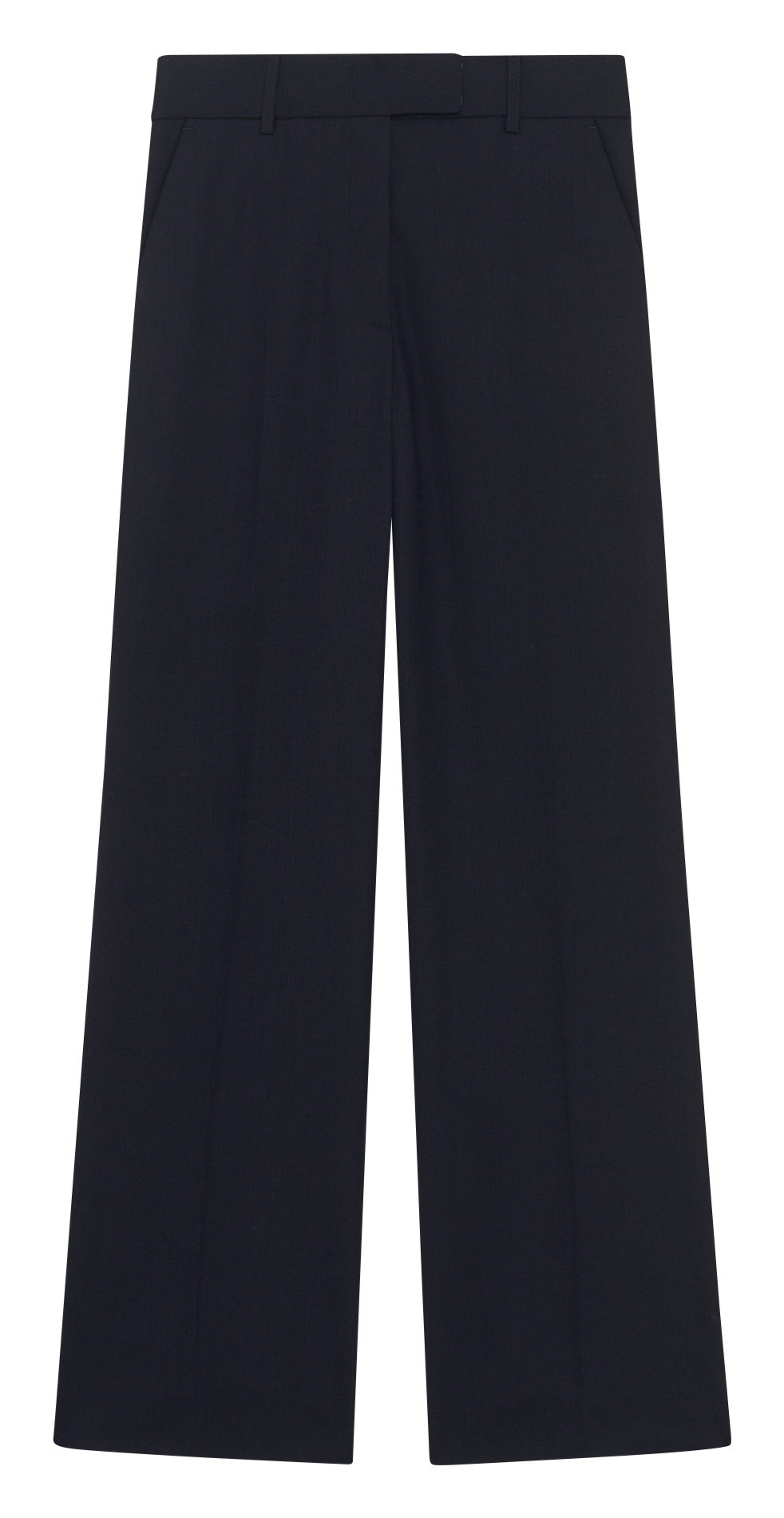 Declic wool-blend loose-fit trousers PABLO Blue