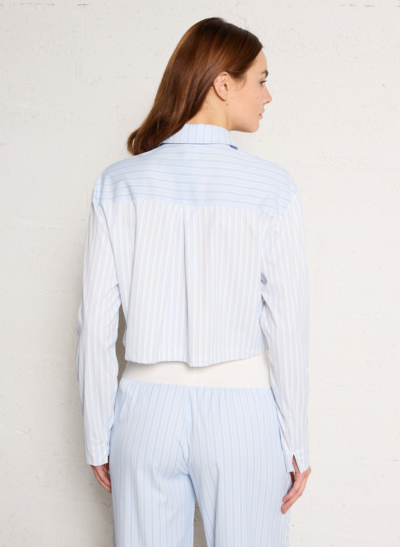 Chemise col classique  ADIDAS Bleu