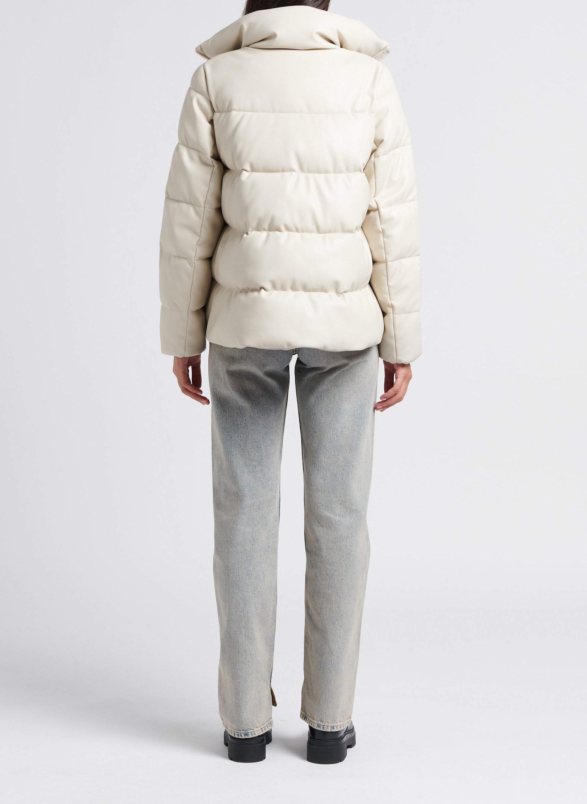 Straight Cut Jeans in Stone-Washed-Optik SAMSOE SAMSOE Bleached Jeans