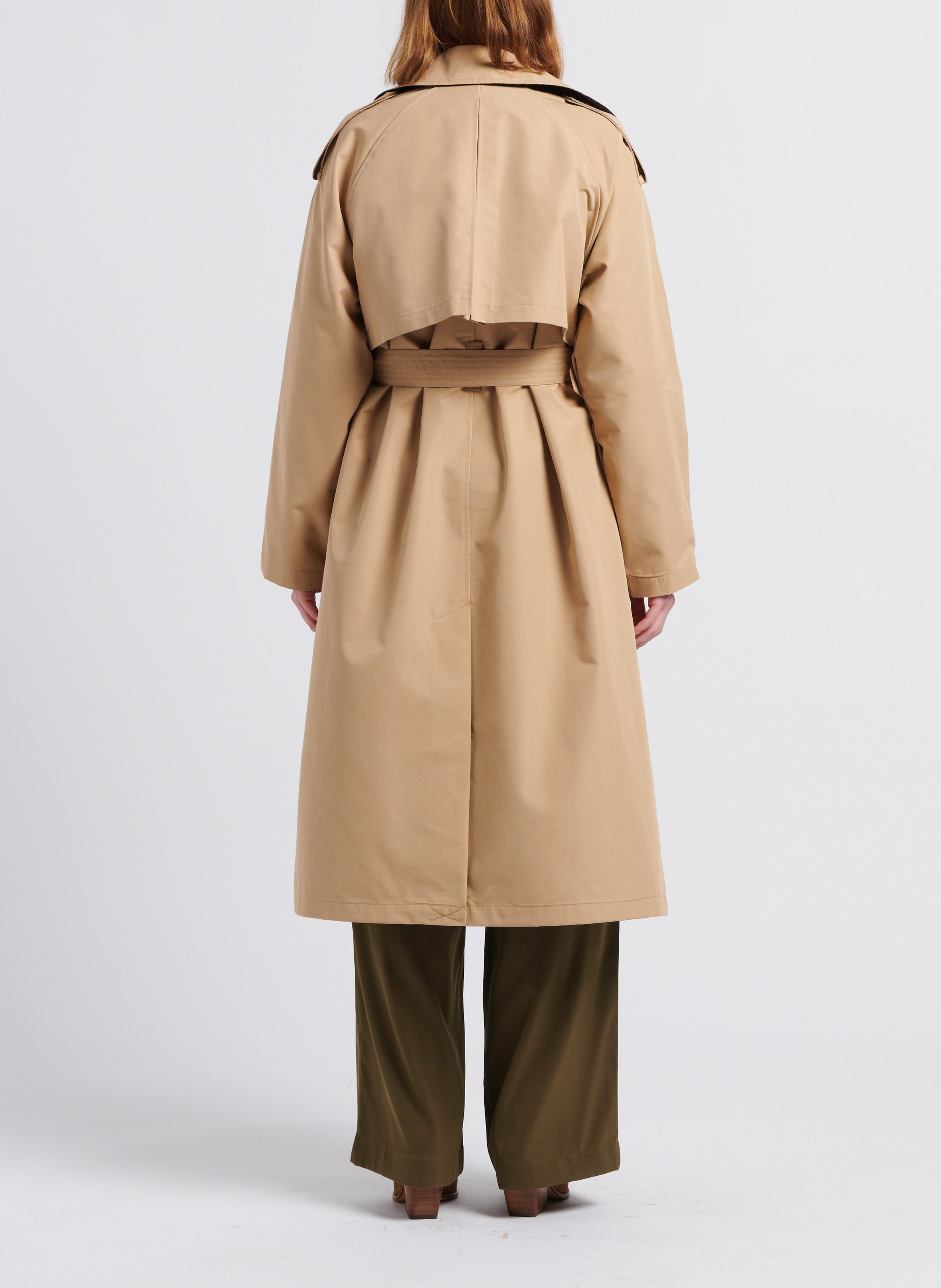 Fließende Cargohose VILA Grun