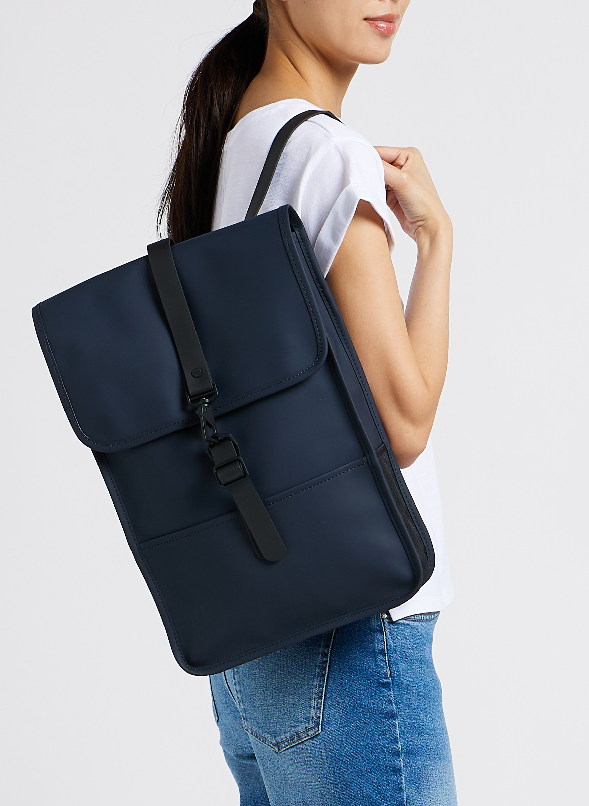 Sac à dos imperméable RAINS Bleu