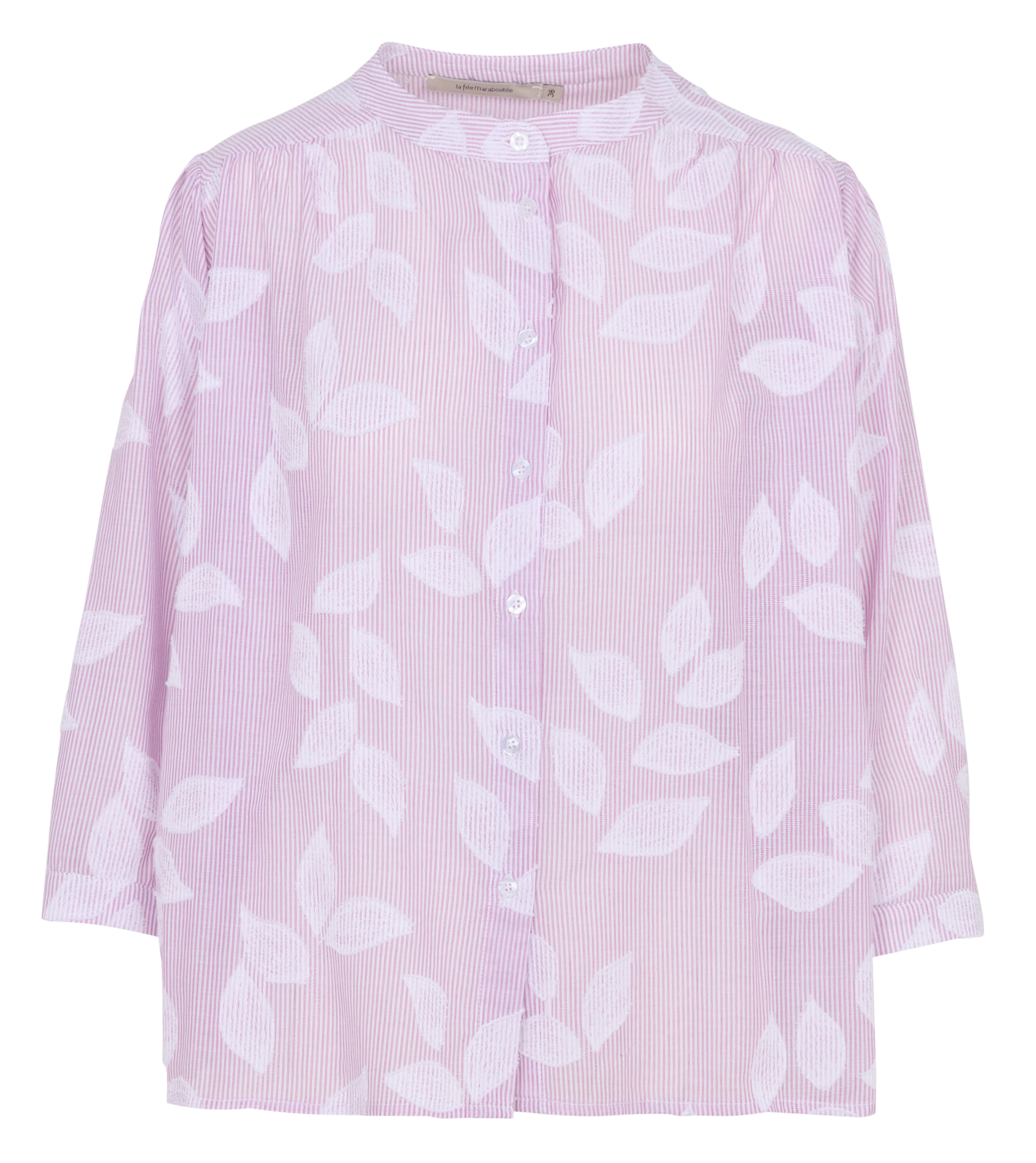 Chemise ample col mao en coton LA FEE MARABOUTEE