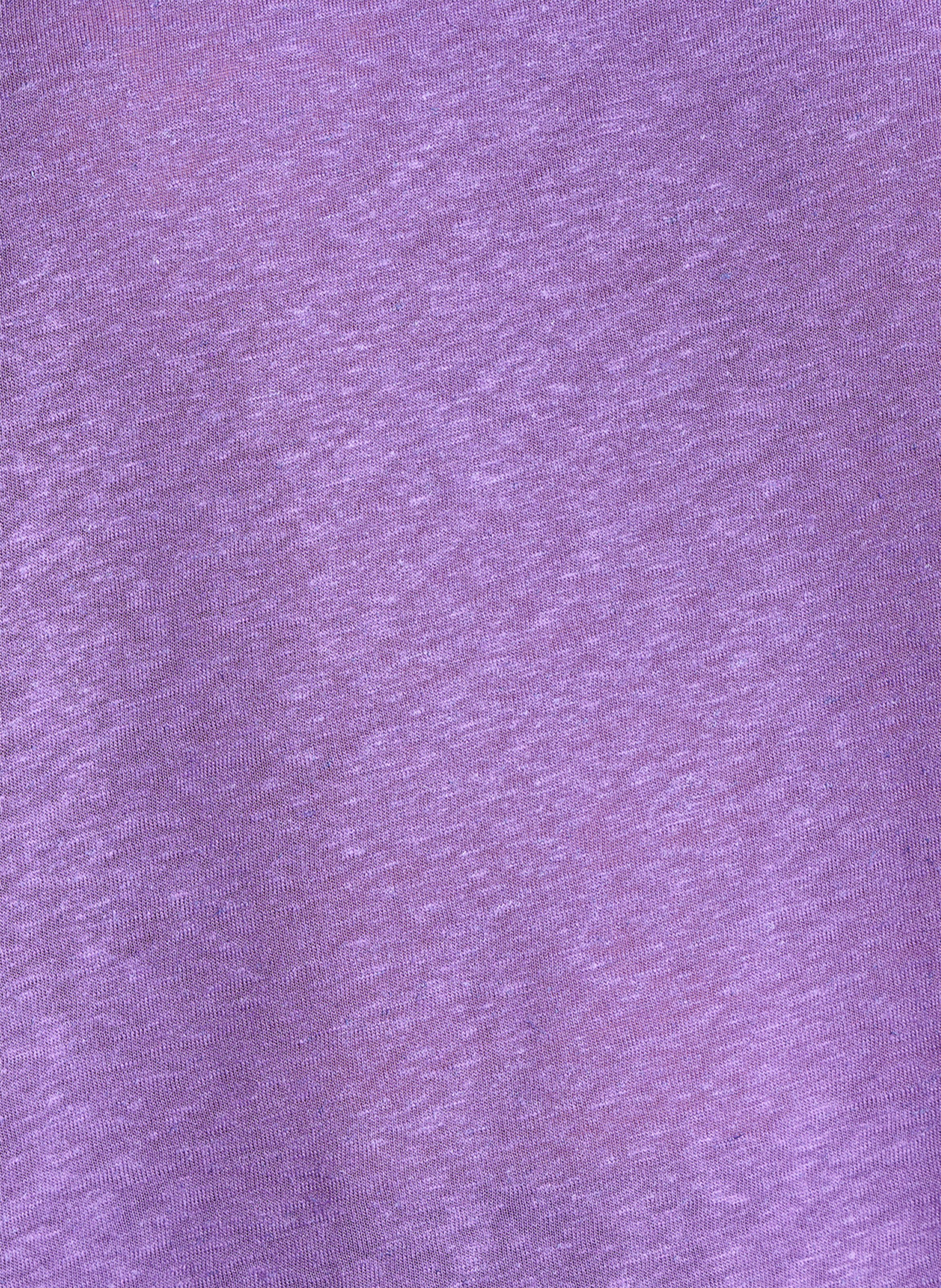 Tee-shirt oversize col rond LA FEE MARABOUTEE Violet