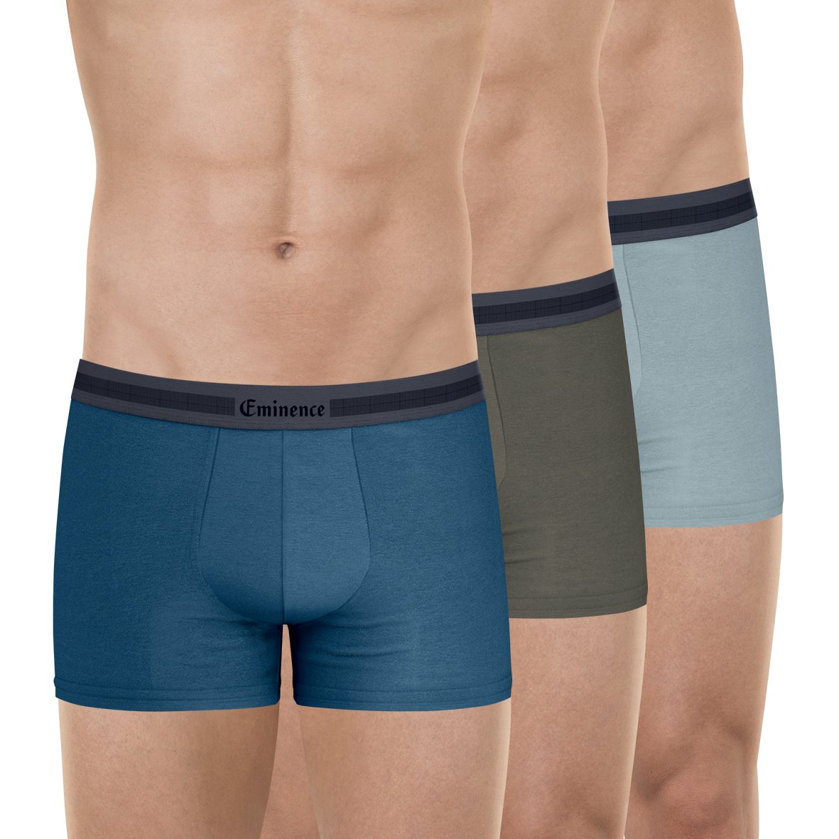 Boxers, set of 3, sold in a gift box EMINENCE Grey