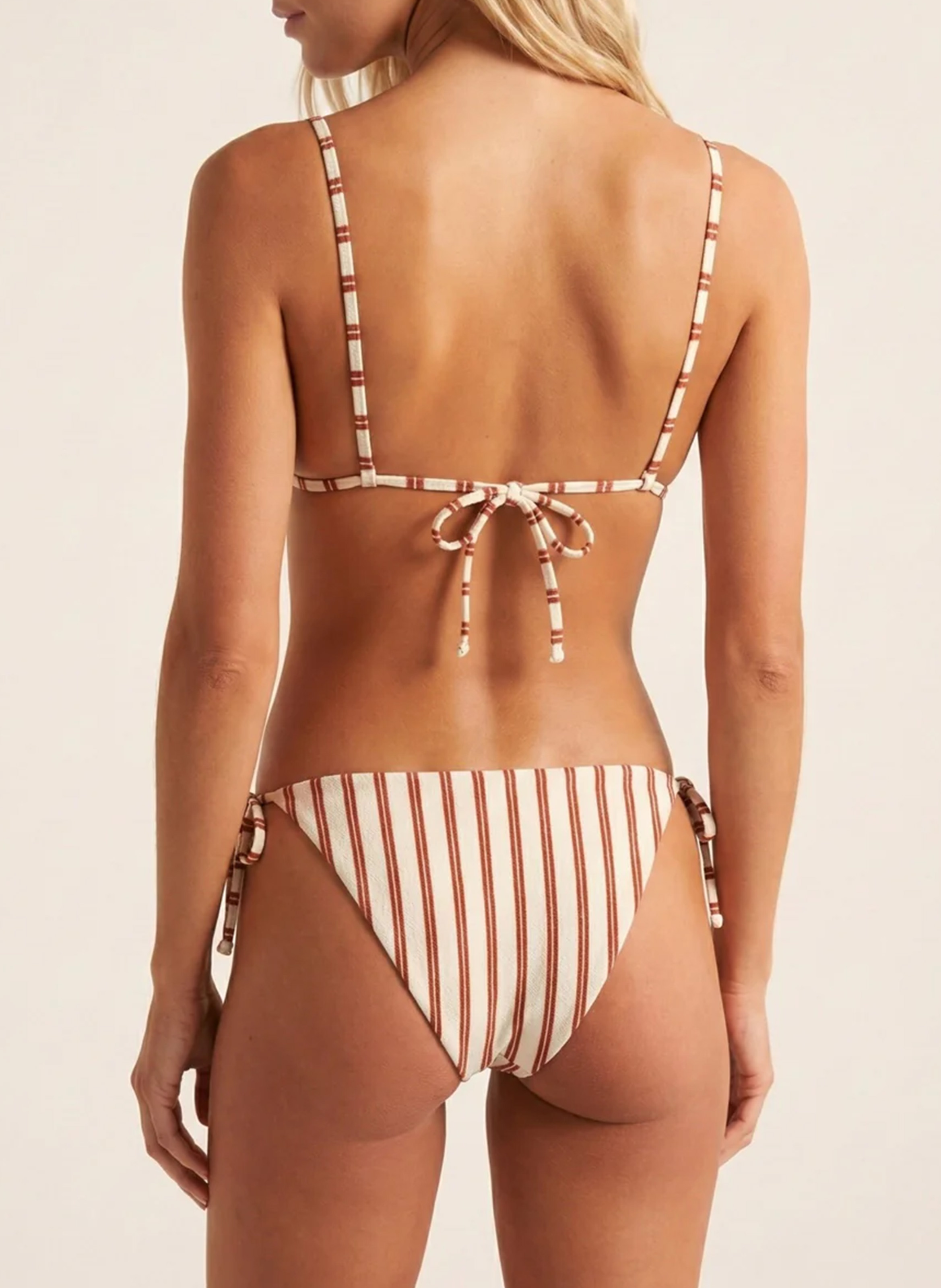 Gestreepte bikinibroek om te strikken ROBIN COLLECTION Veelkleurig