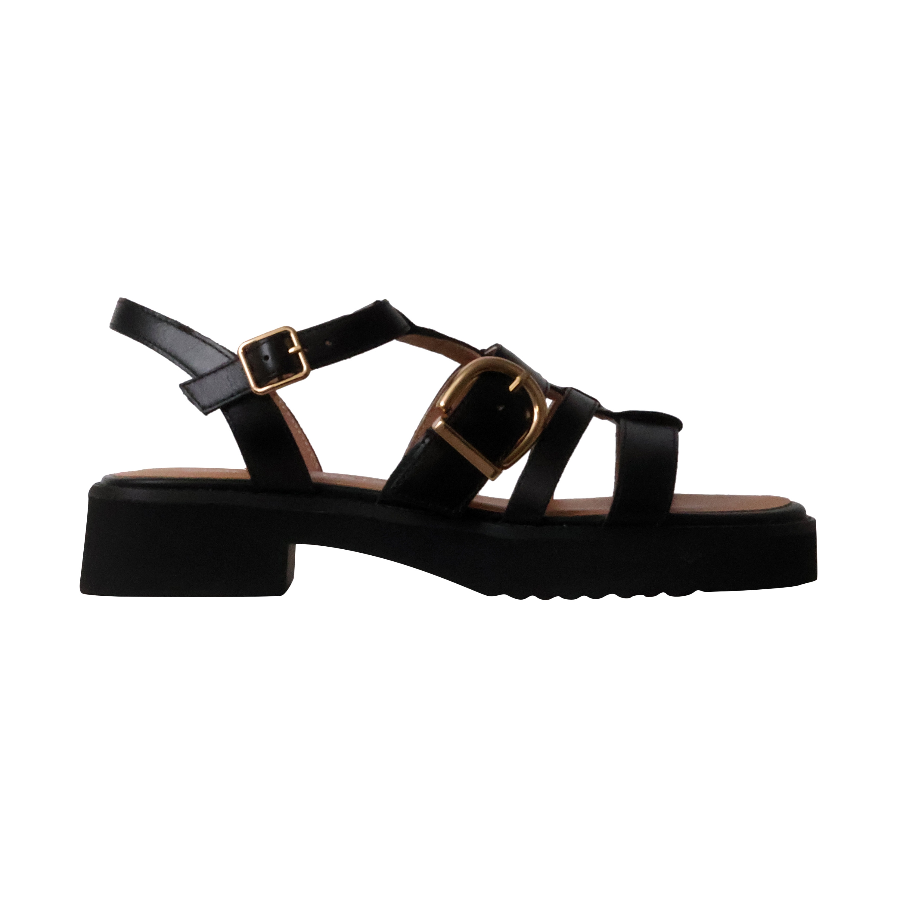 Claudia leather sandals EMILIE KARSTON