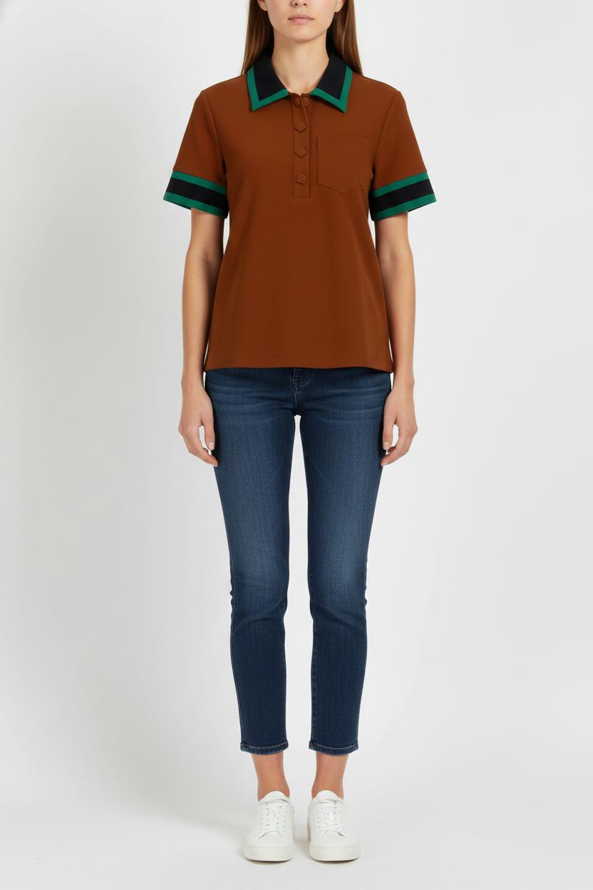 Shirt TARA JARMON - Seconde Main Multicolored