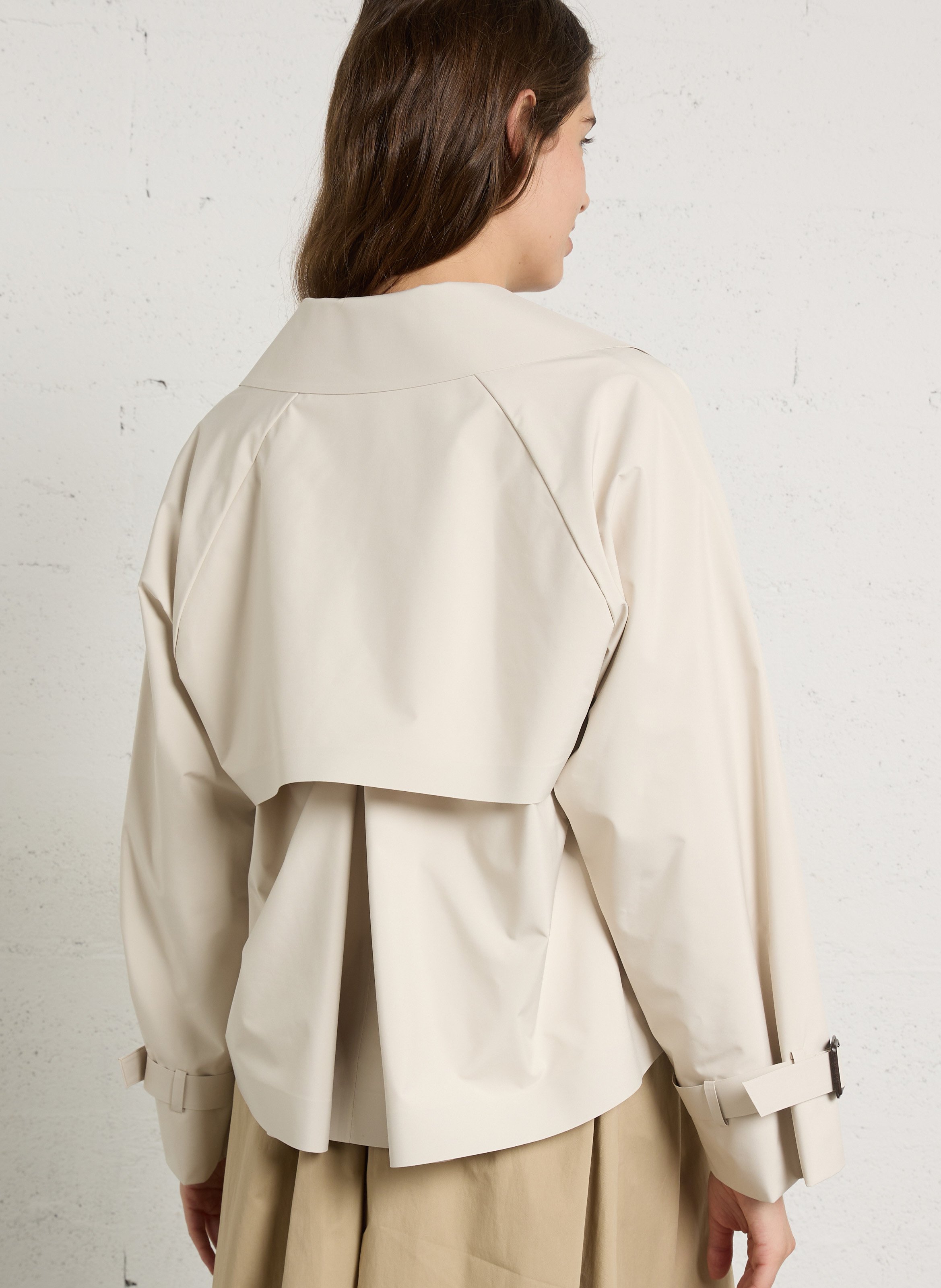Rechte trenchcoat  MAX MARA WEEK END Wit