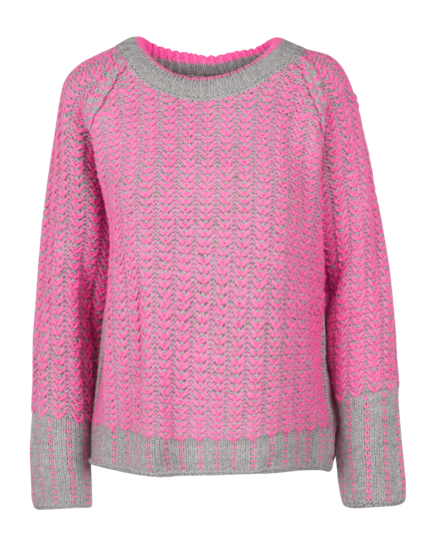 Pull ample col rond en maille DR BLOOM