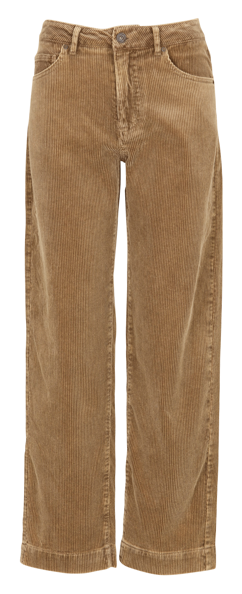 Pantalon droit côtelé en coton SUD EXPRESS