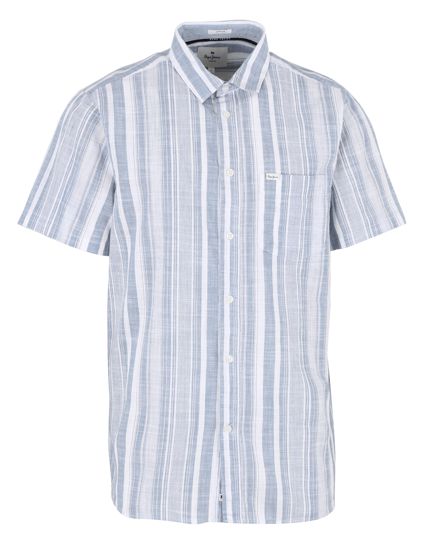 Striped cotton shirt WhitePEPE JEANS