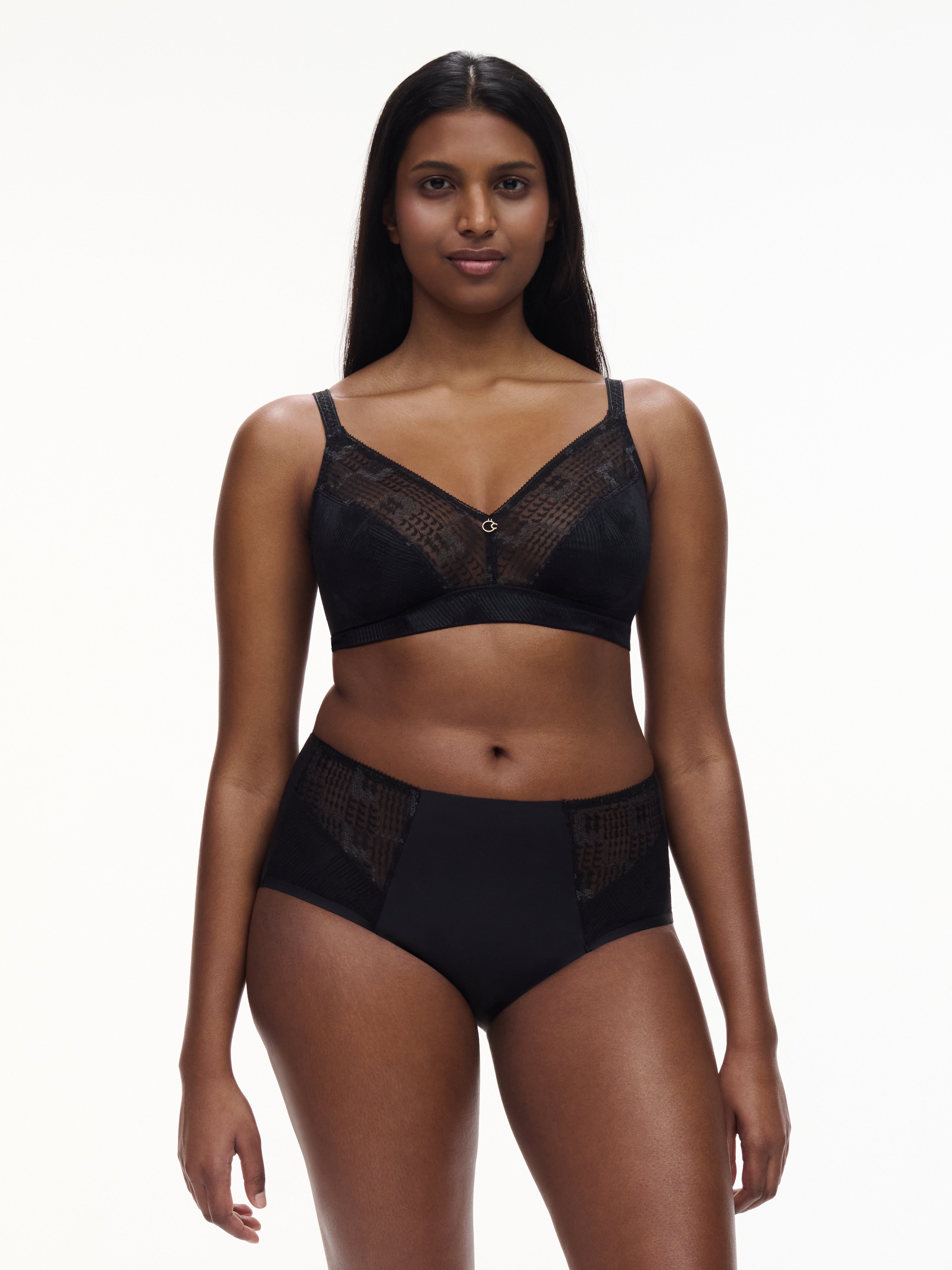 Non-wired support bra CHANTELLE Black