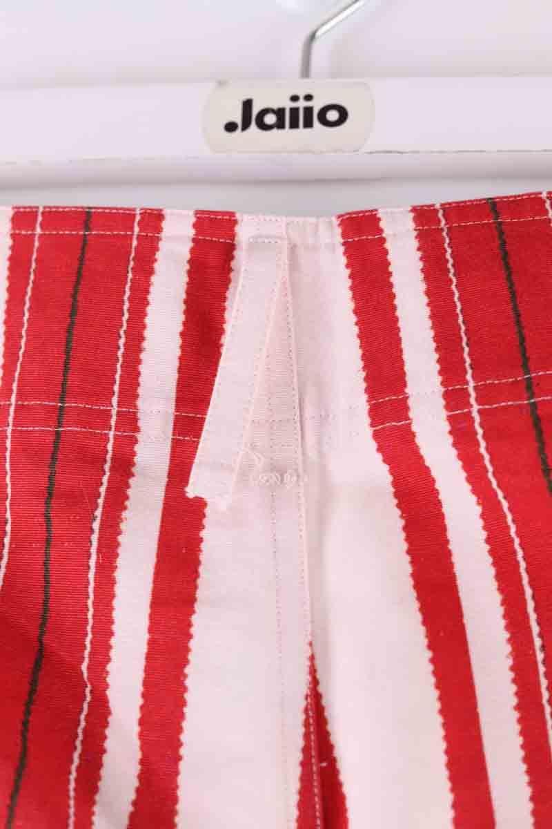 Wide cotton trousers  ISABEL MARANT - Seconde Main Red