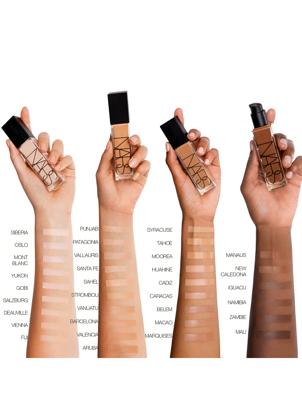 Natural Radiant Longwear Foundation - Fond de teint NARS Manaus