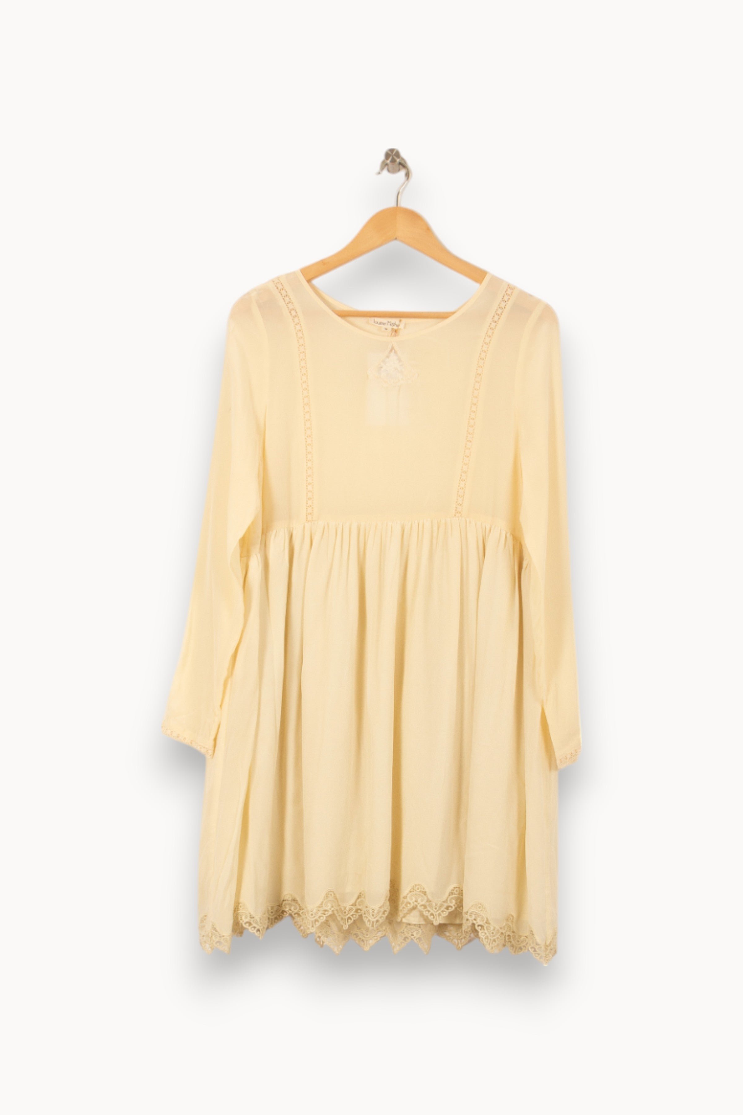 Midi dress LOUISE MISHA - Seconde Main Yellow